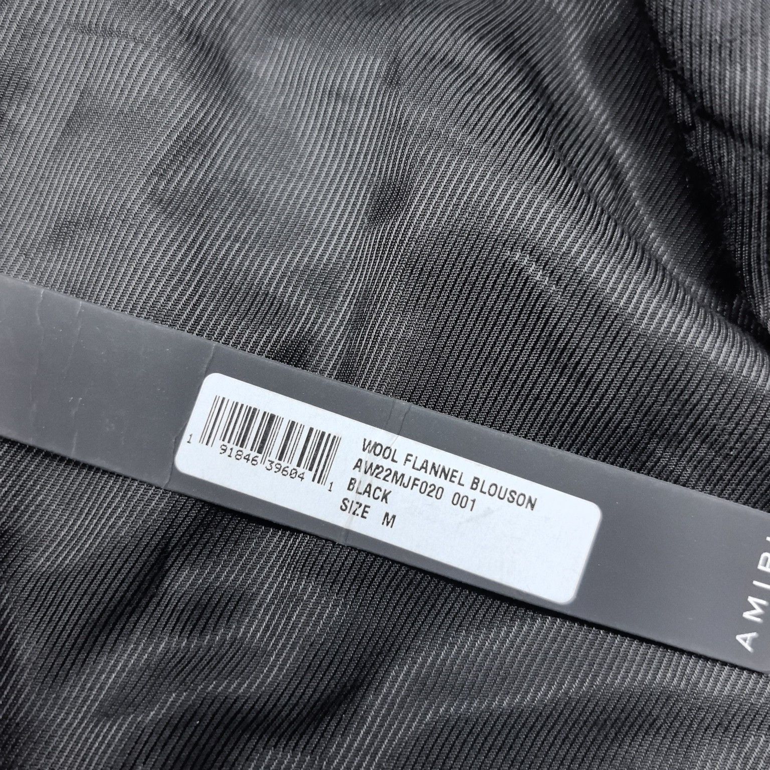 Amiri Amiri Wool Flannel Blouson Jacket Size M Size US M / EU 48-50 / 2 - 4 Thumbnail