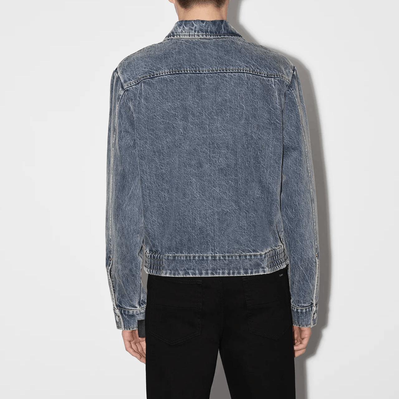 Amiri AMIRI Logo Denim Jacket Size S Size US S / EU 44-46 / 1 - 16 Thumbnail