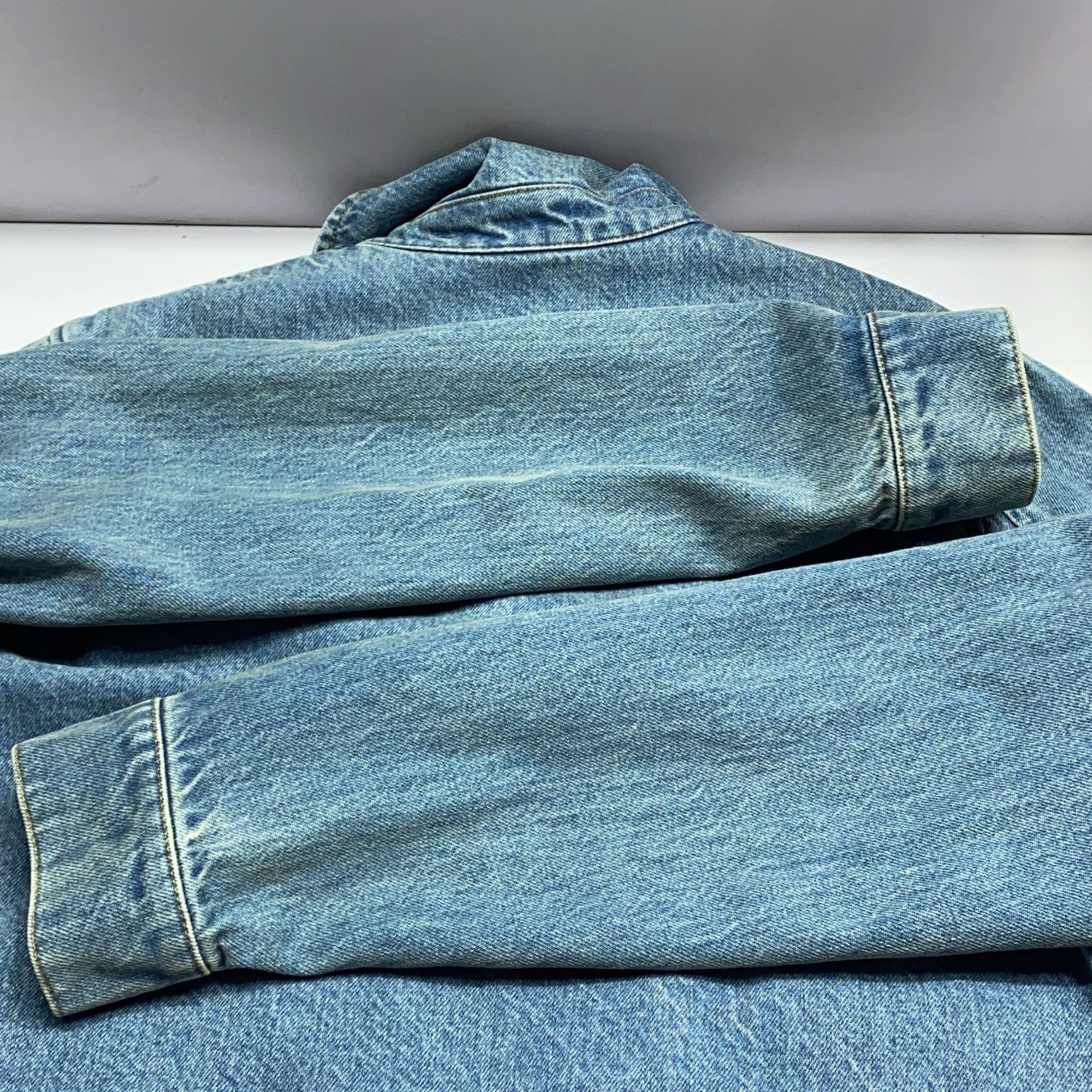 Amiri AMIRI Logo Denim Jacket Size S Size US S / EU 44-46 / 1 - 11 Thumbnail