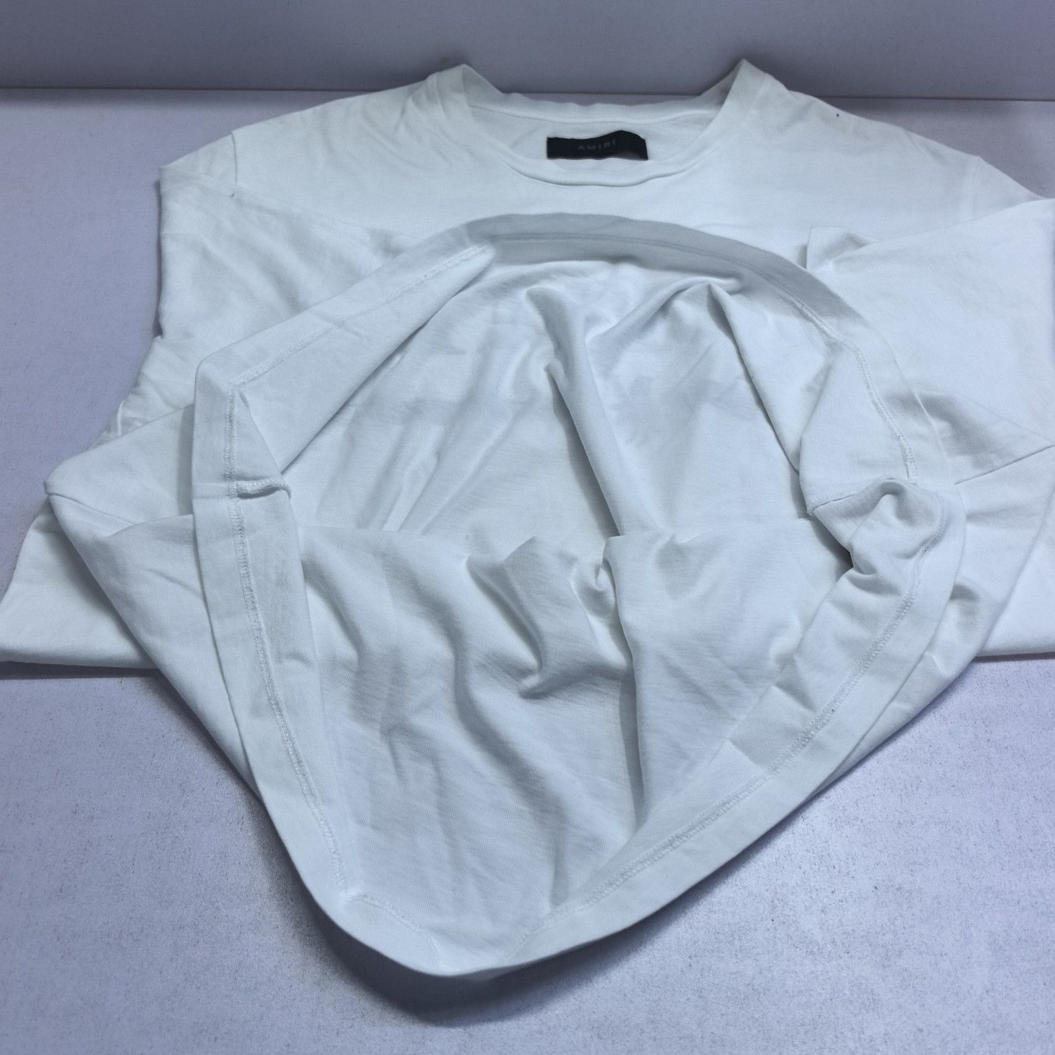 Amiri Amiri Logo Print T-Shirt White Size XL Size US XL / EU 56 / 4 - 15 Thumbnail