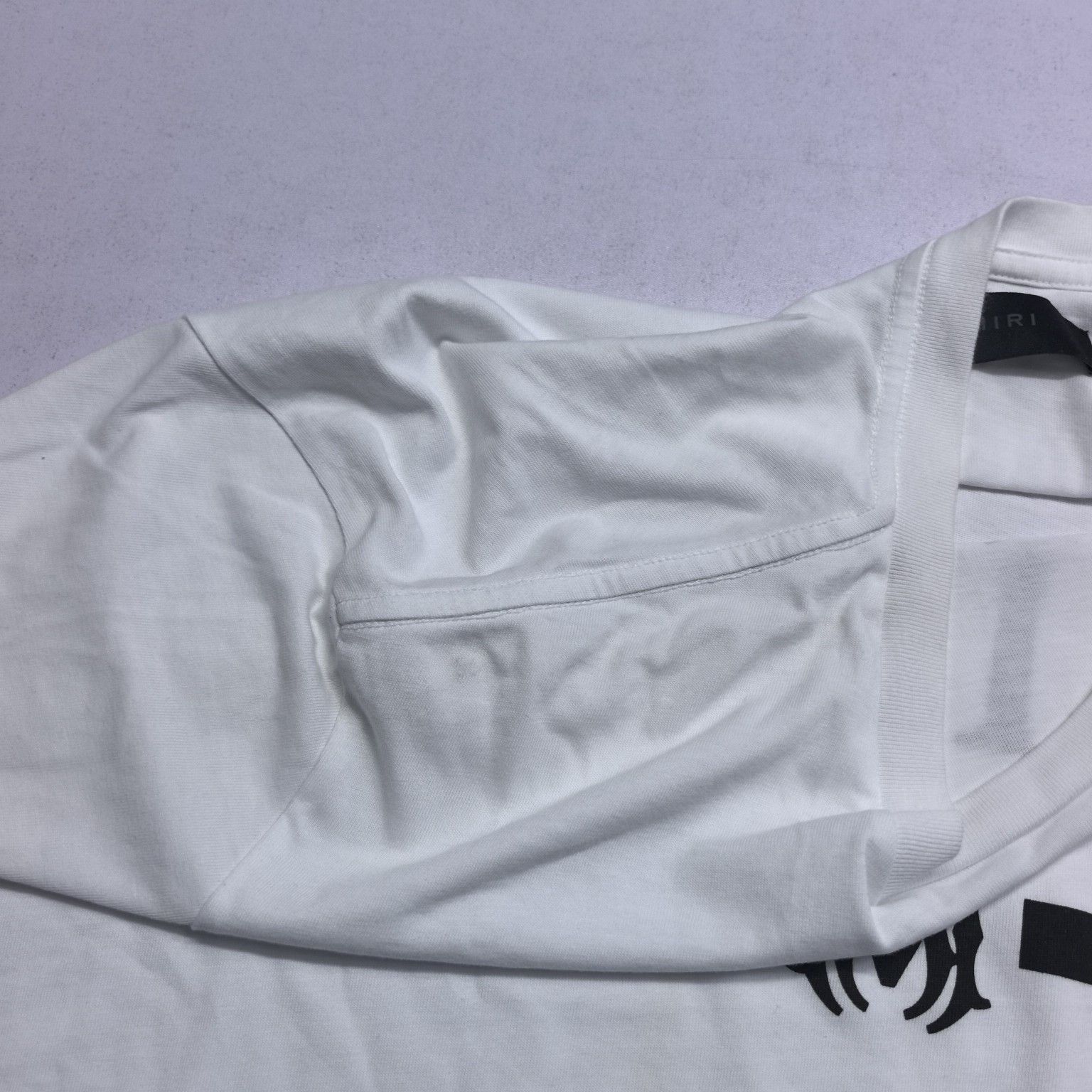 Amiri Amiri Logo Print T-Shirt White Size XL Size US XL / EU 56 / 4 - 11 Thumbnail