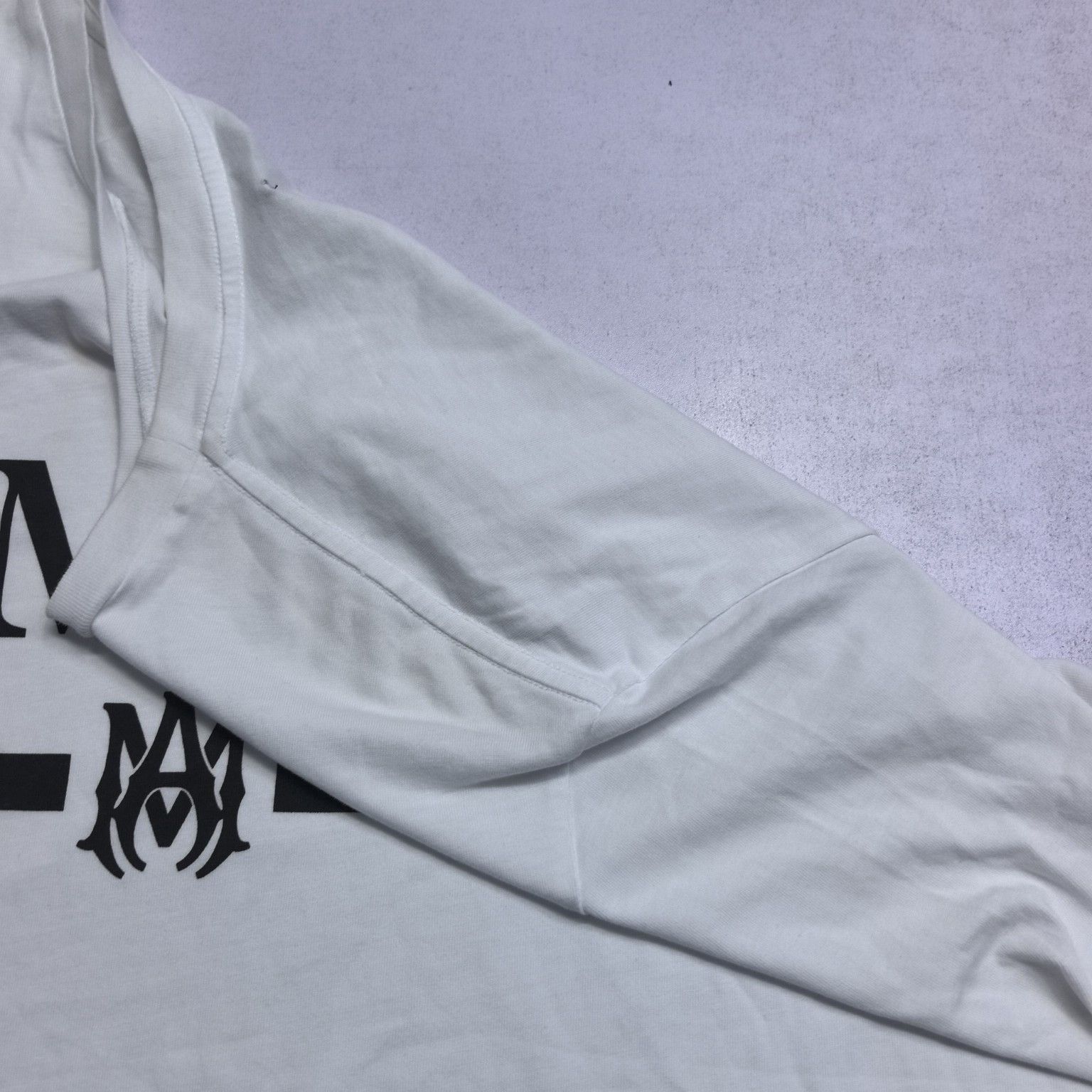 Amiri Amiri Logo Print T-Shirt White Size XL Size US XL / EU 56 / 4 - 12 Thumbnail