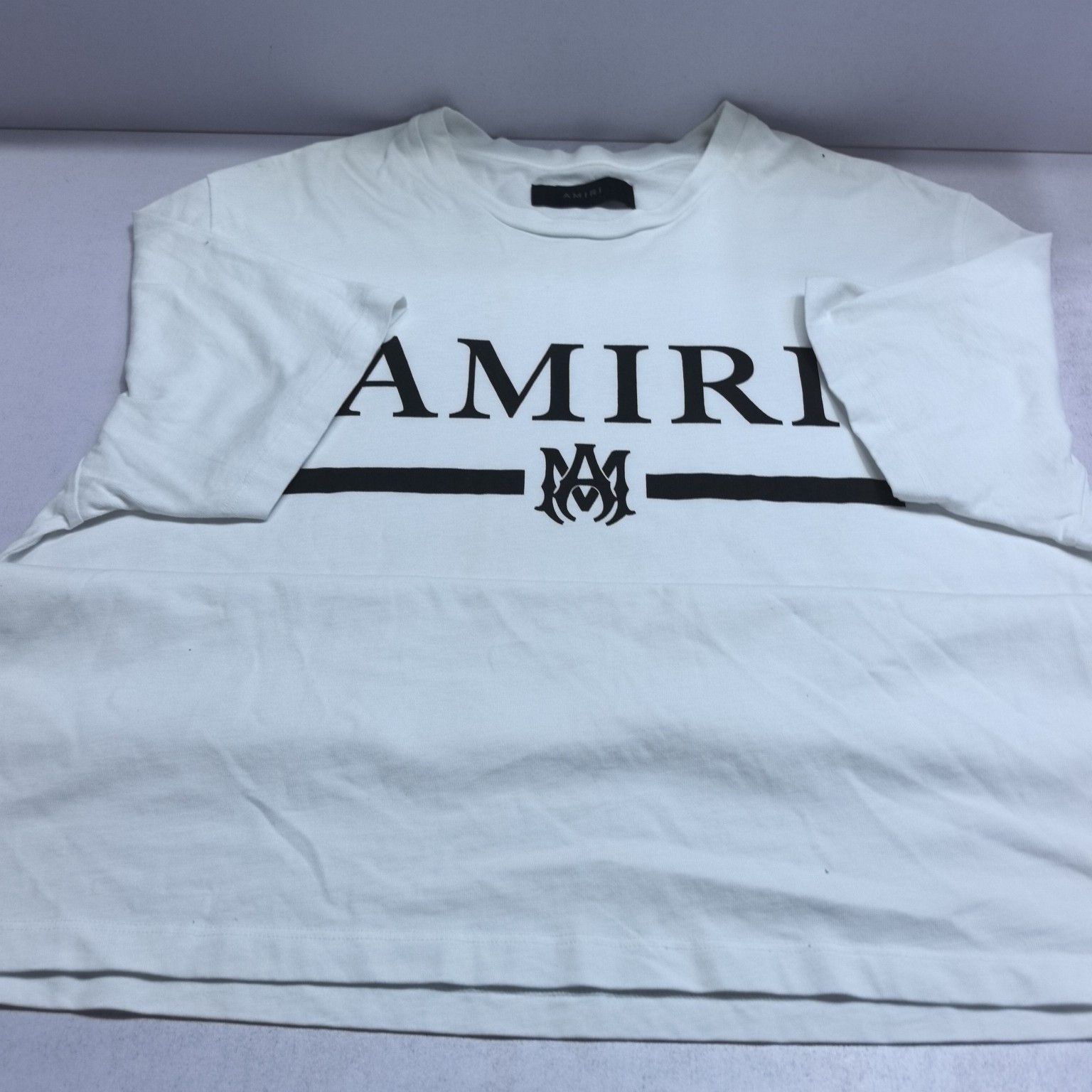 Amiri Amiri Logo Print T-Shirt White Size XL Size US XL / EU 56 / 4 - 14 Thumbnail