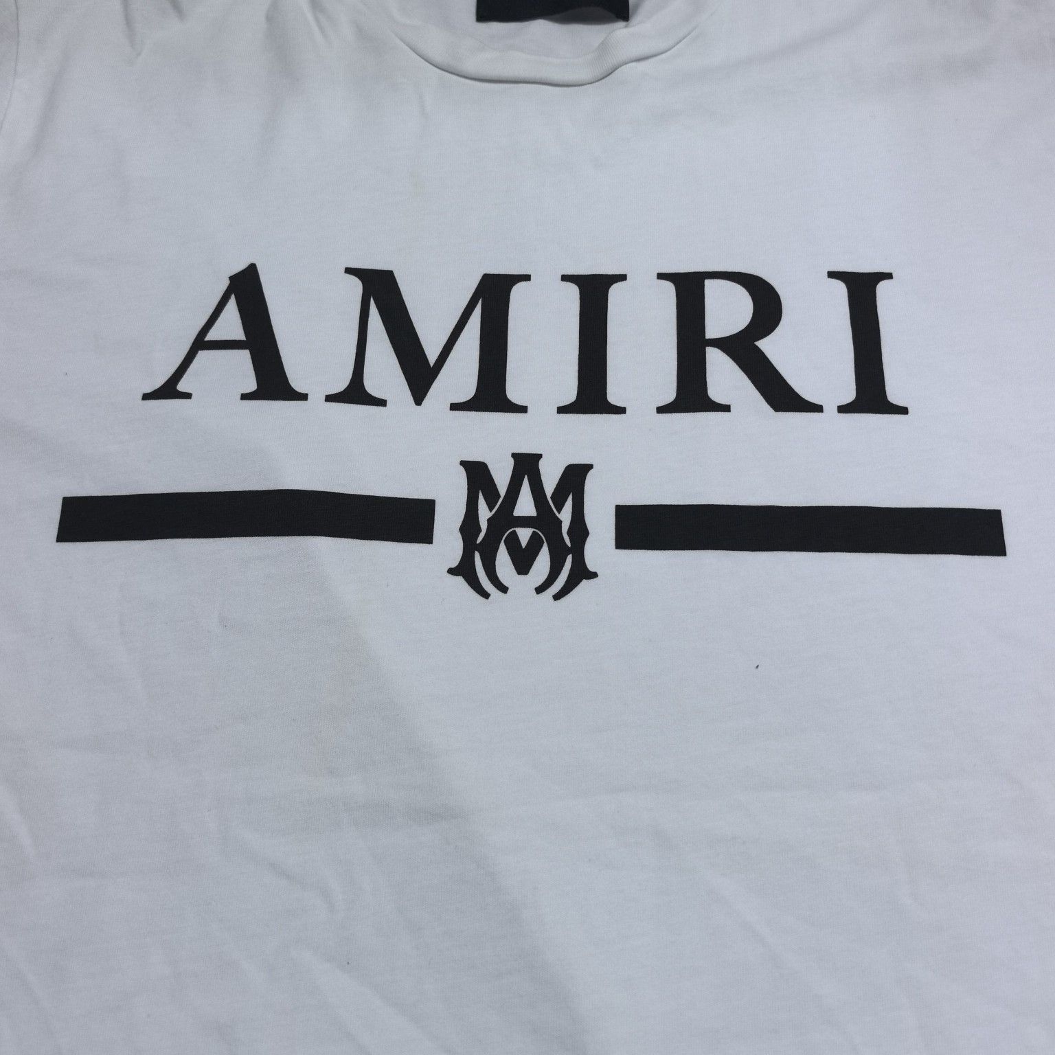 Amiri Amiri Logo Print T-Shirt White Size XL Size US XL / EU 56 / 4 - 4 Thumbnail