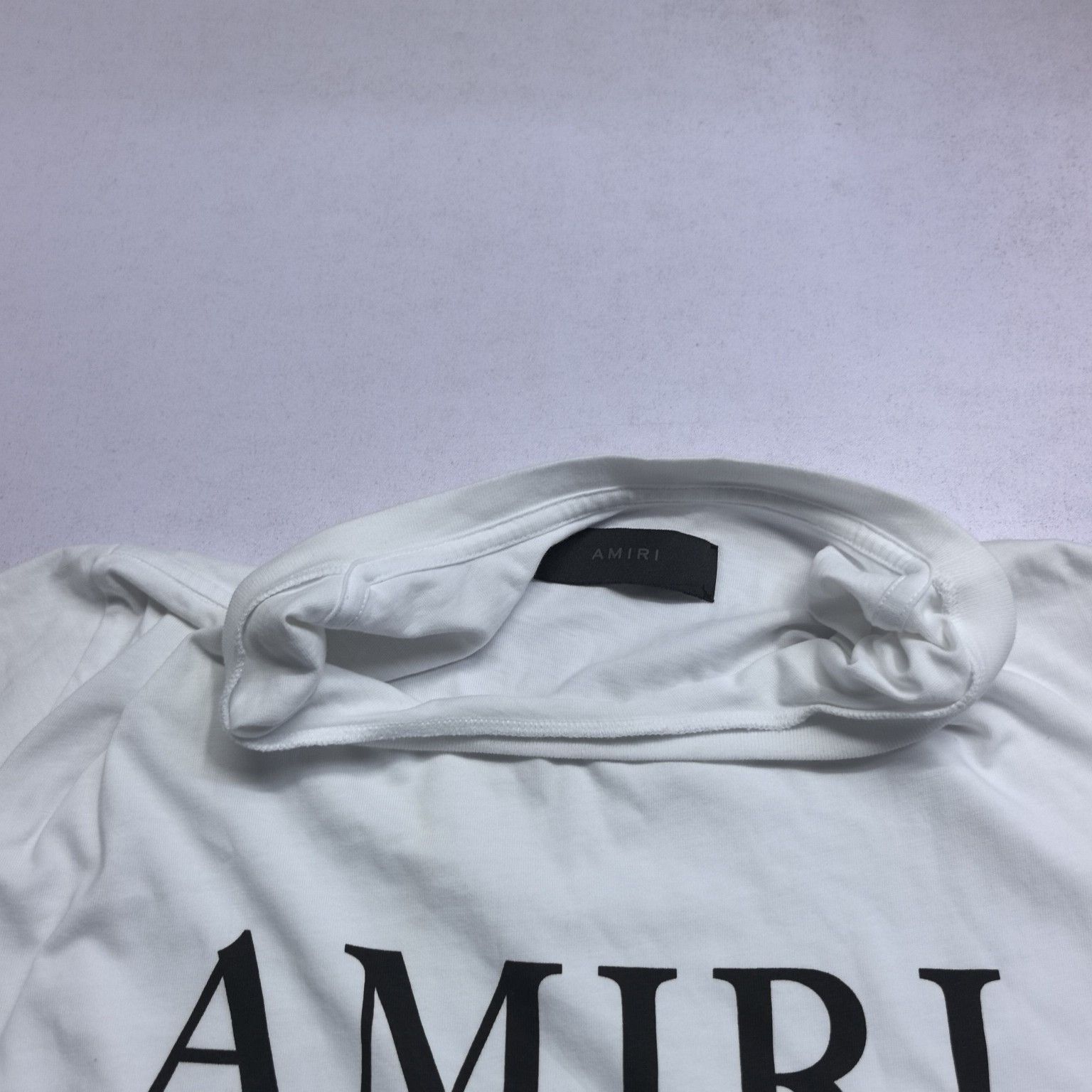 Amiri Amiri Logo Print T-Shirt White Size XL Size US XL / EU 56 / 4 - 10 Thumbnail