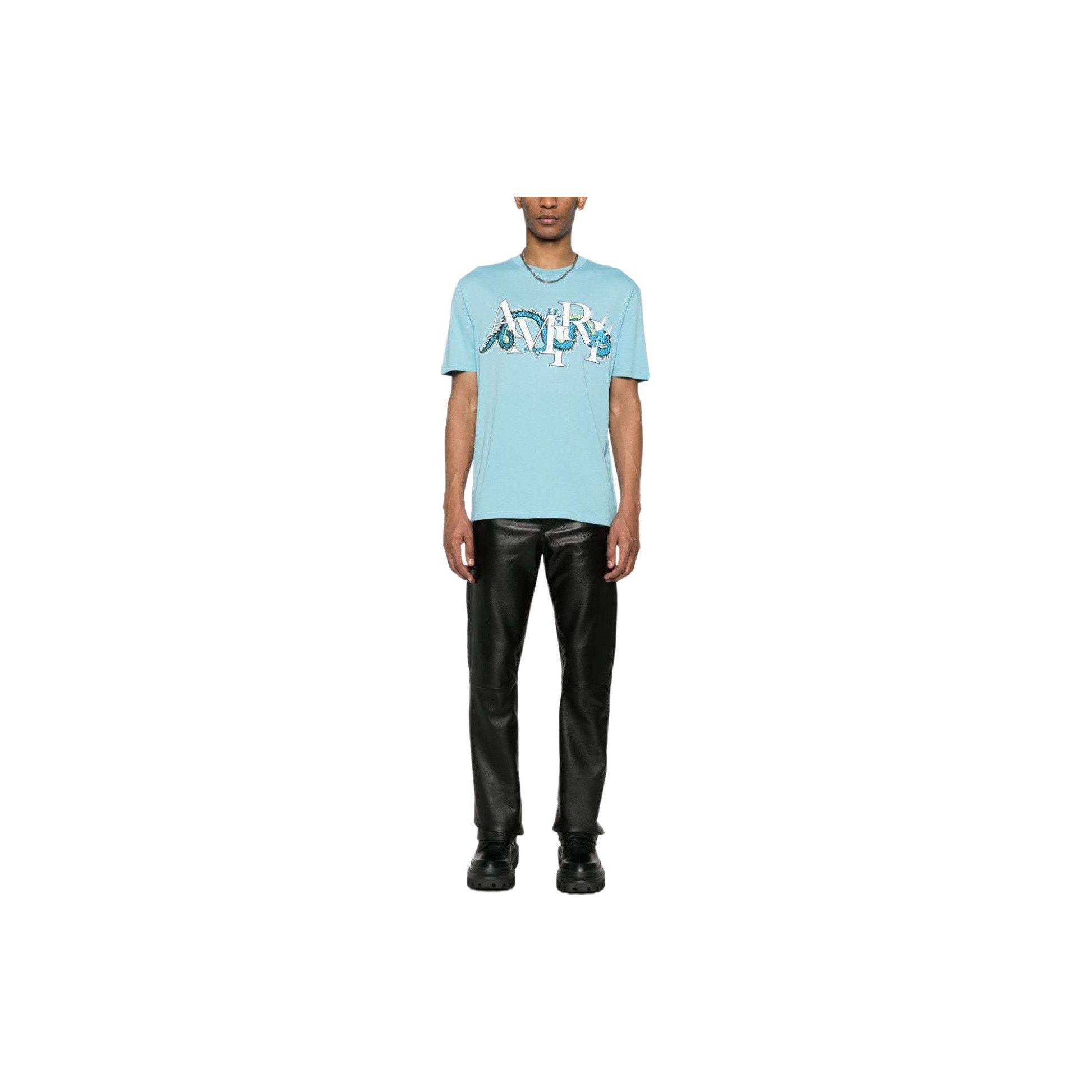 Amiri Amiri Dragon Graphic T-Shirt Size S Size US S / EU 44-46 / 1 - 14 Thumbnail