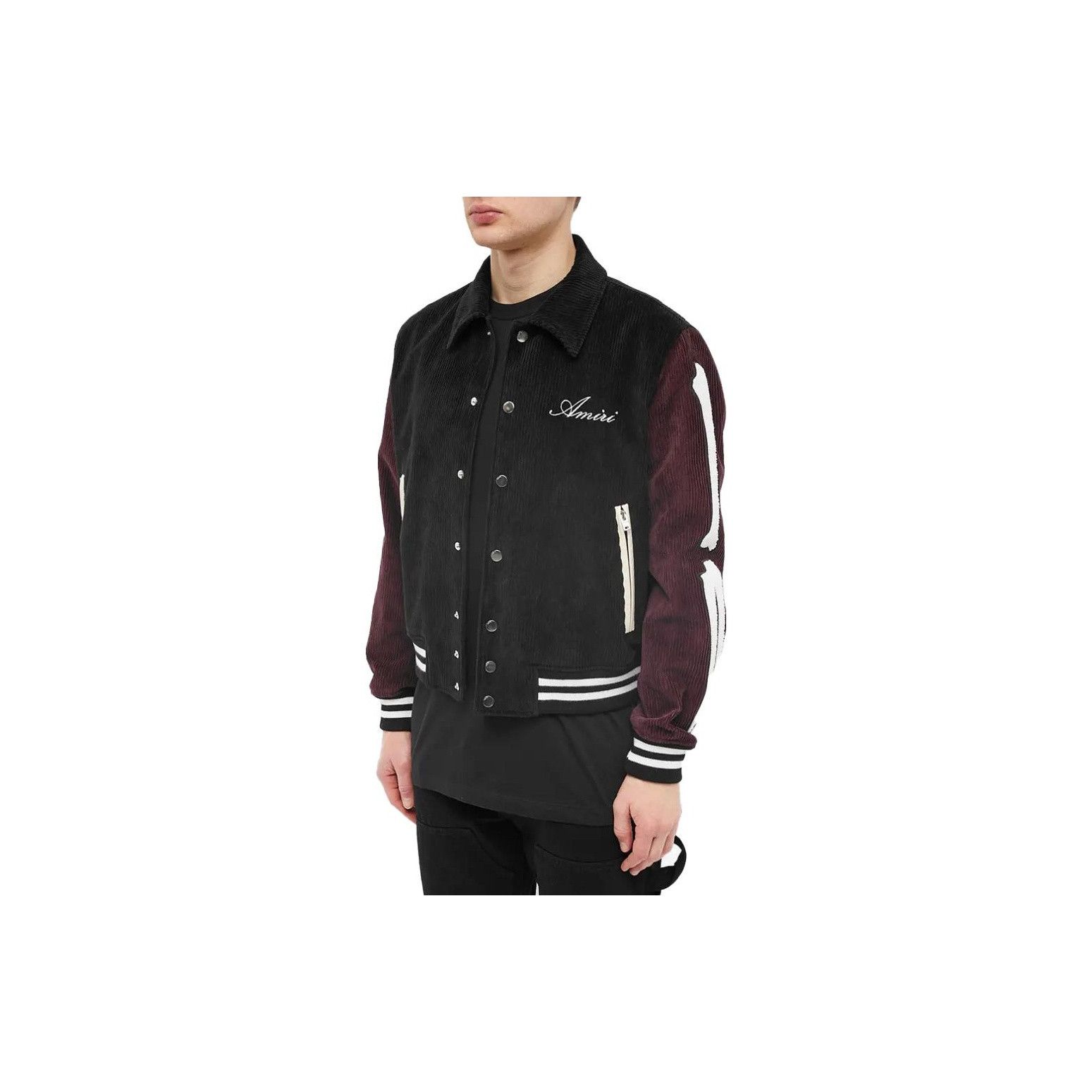 Amiri AMIRI Skeleton Corduroy Bomber Jacket Size S Size US S / EU 44-46 / 1 - 8 Thumbnail