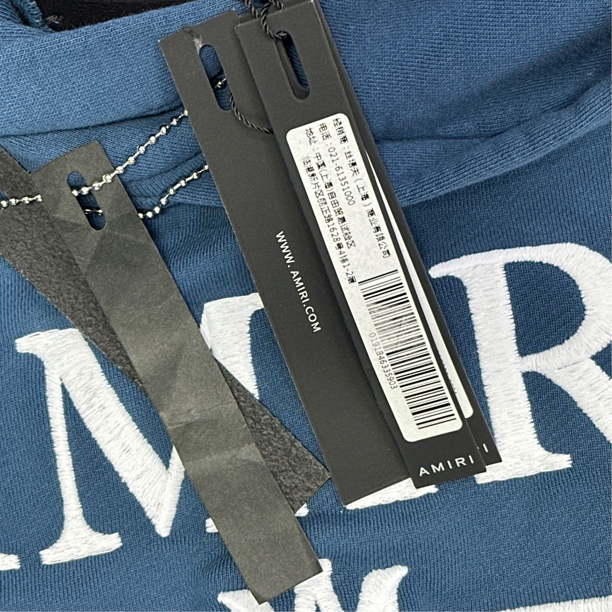 Amiri Amiri Logo Hoodie Size S Size US S / EU 44-46 / 1 - 3 Thumbnail