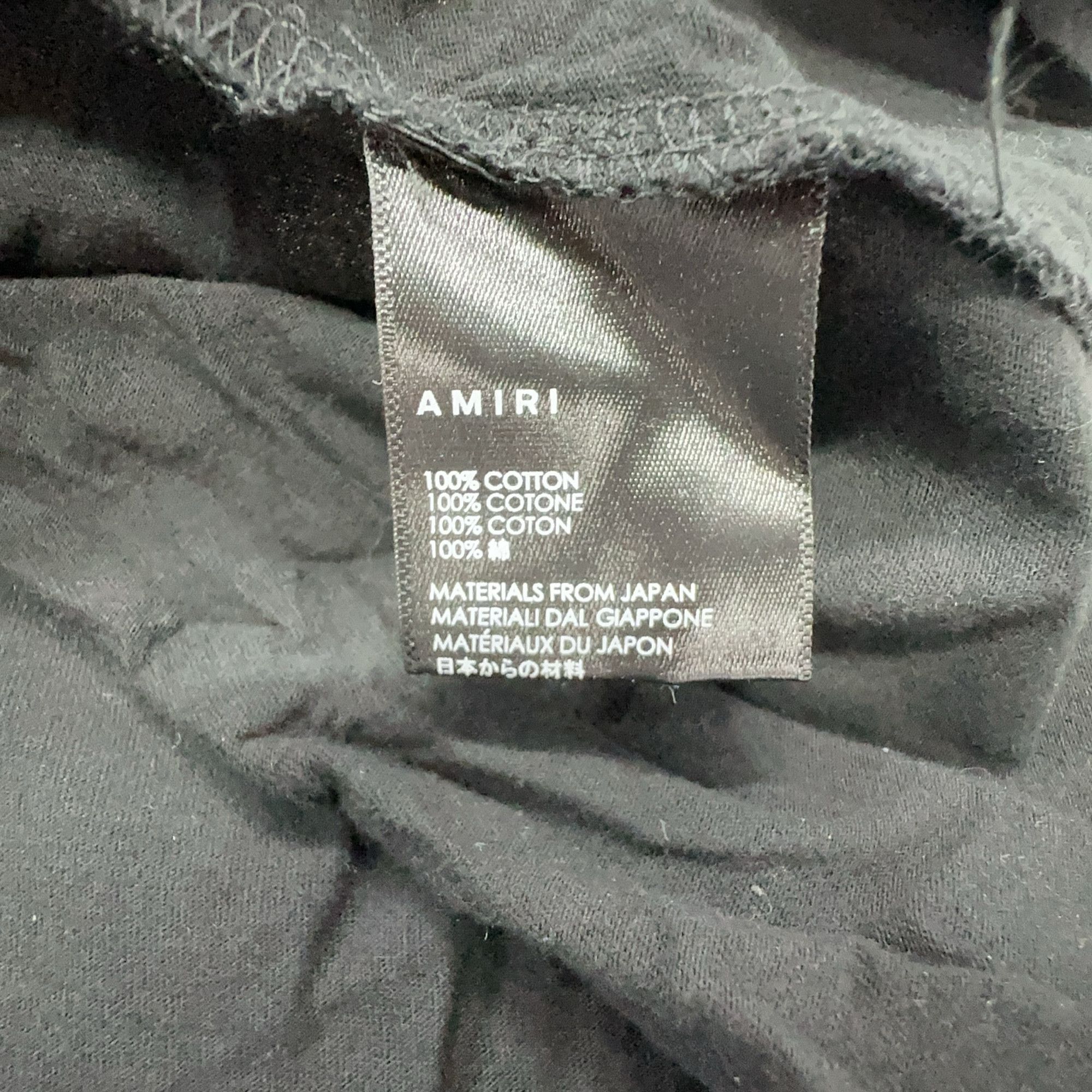 Amiri AMIRI Flame Logo T-Shirt Size XL Size US XS / EU 42 / 0 - 3 Thumbnail