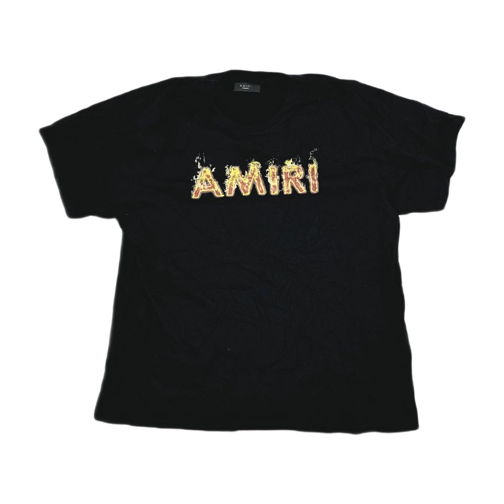 Amiri AMIRI Flame Logo T-Shirt Size XL Size US XS / EU 42 / 0 - 9 Thumbnail
