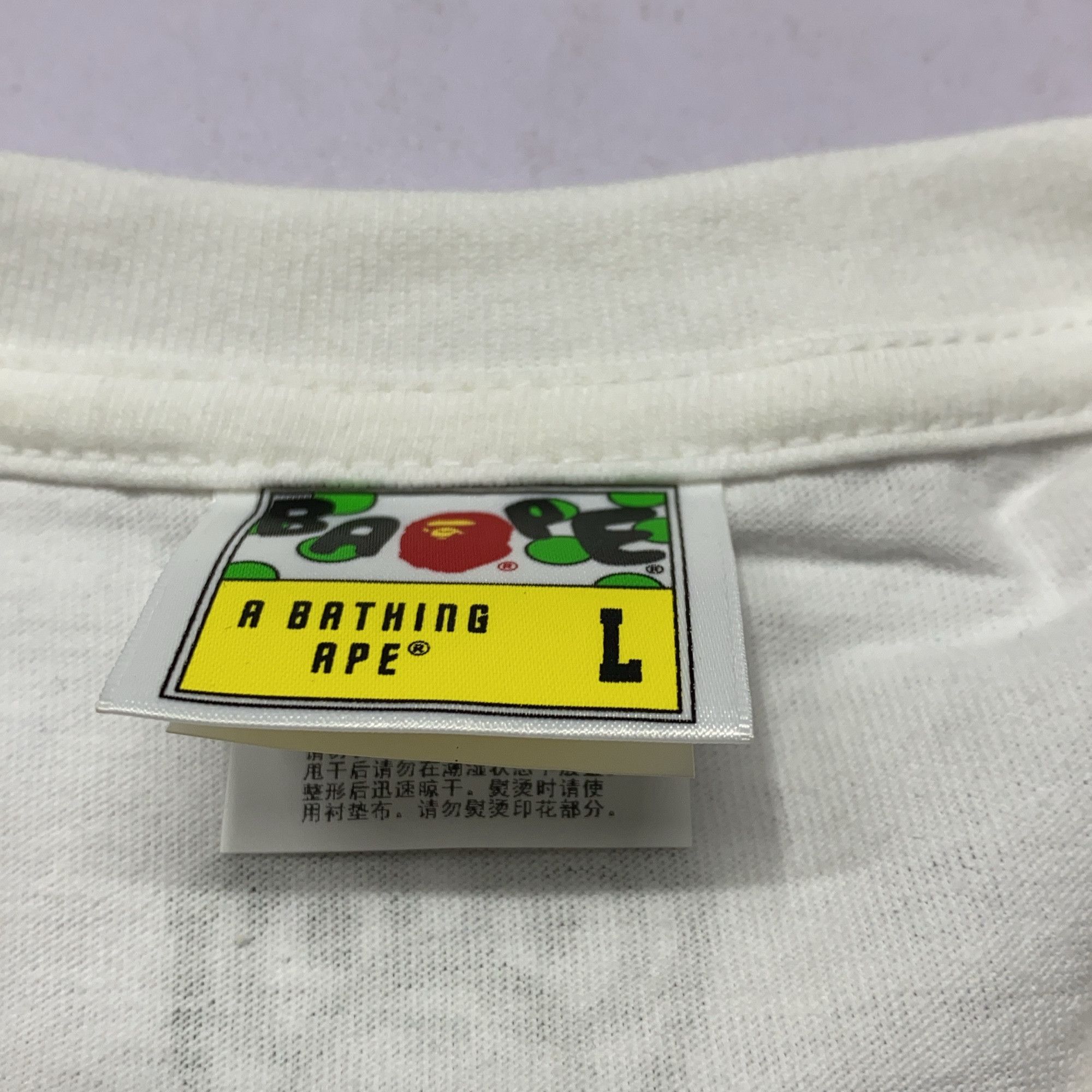 Bape A Bathing Ape x Detective Conan Baby Milo T-Shirt Size L Size US L / EU 52-54 / 3 - 3 Thumbnail