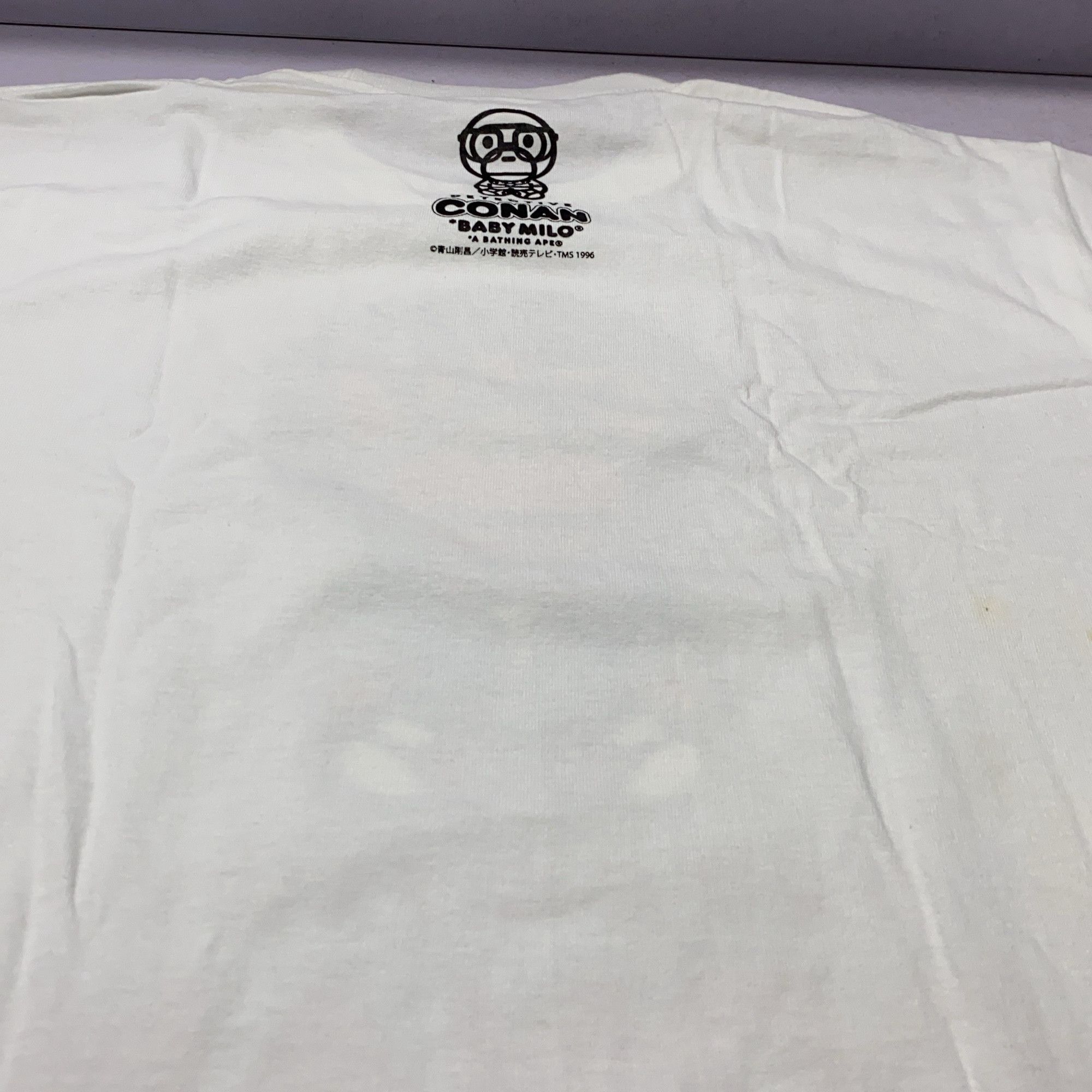 Bape A Bathing Ape x Detective Conan Baby Milo T-Shirt Size L Size US L / EU 52-54 / 3 - 5 Thumbnail