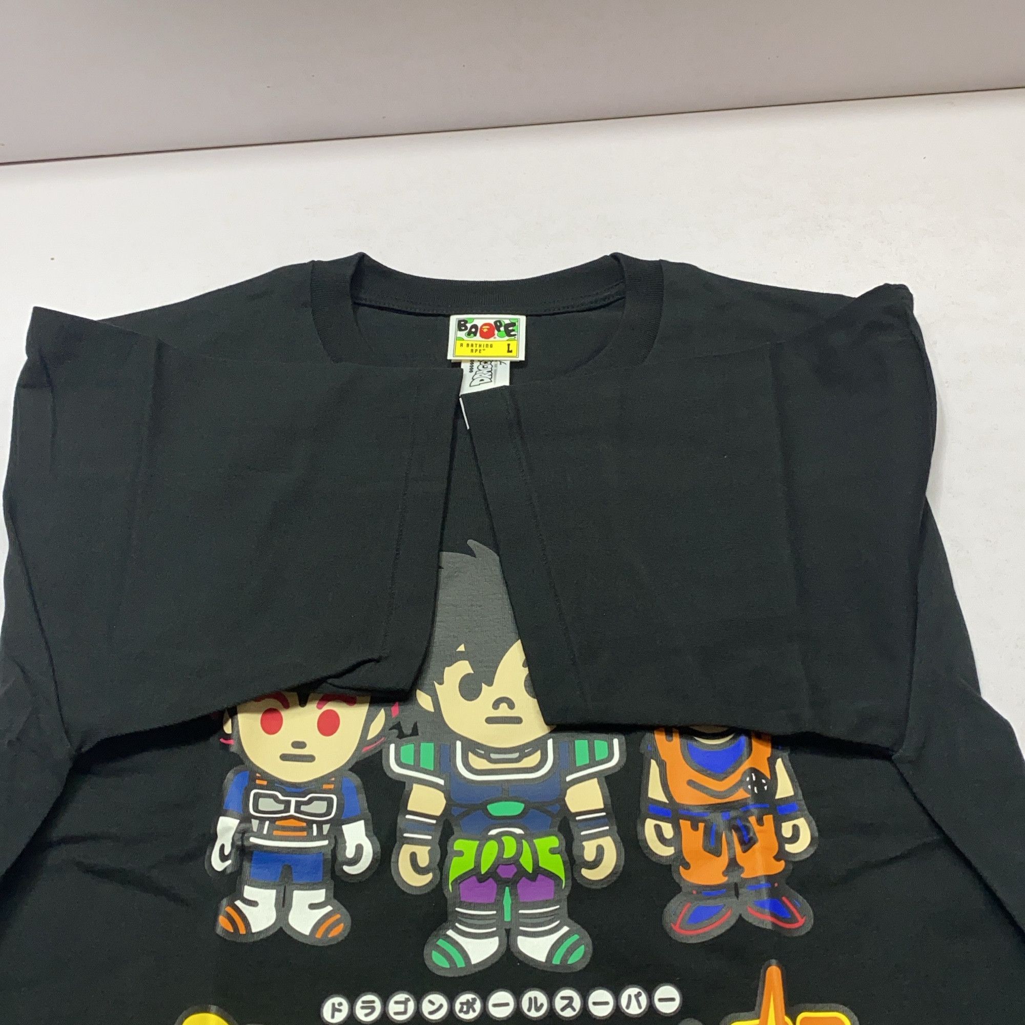 Bape A BATHING APE x Dragon Ball Super Graphic T-Shirt L Size US L / EU 52-54 / 3 - 6 Thumbnail
