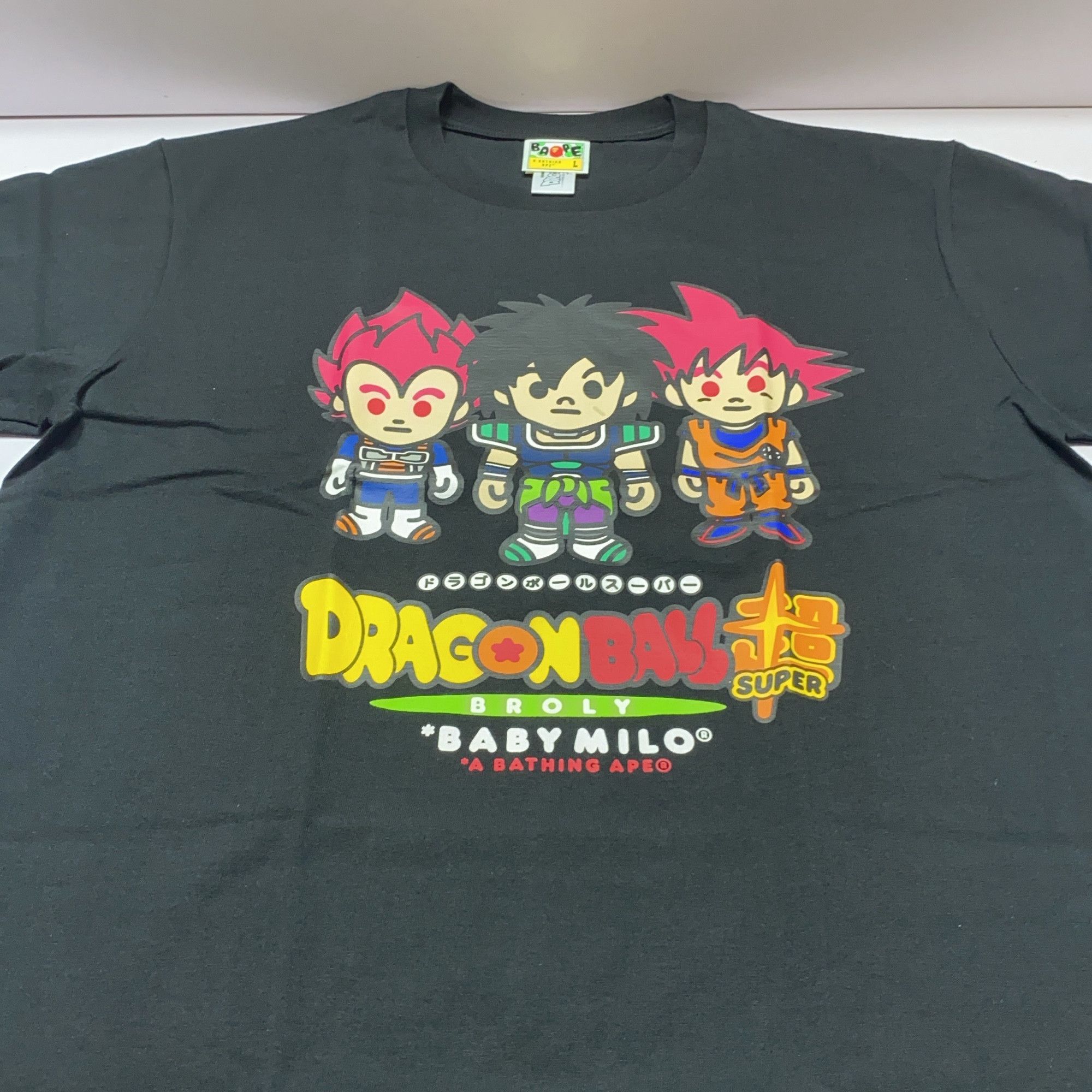 Bape A BATHING APE x Dragon Ball Super Graphic T-Shirt L Size US L / EU 52-54 / 3 - 7 Thumbnail