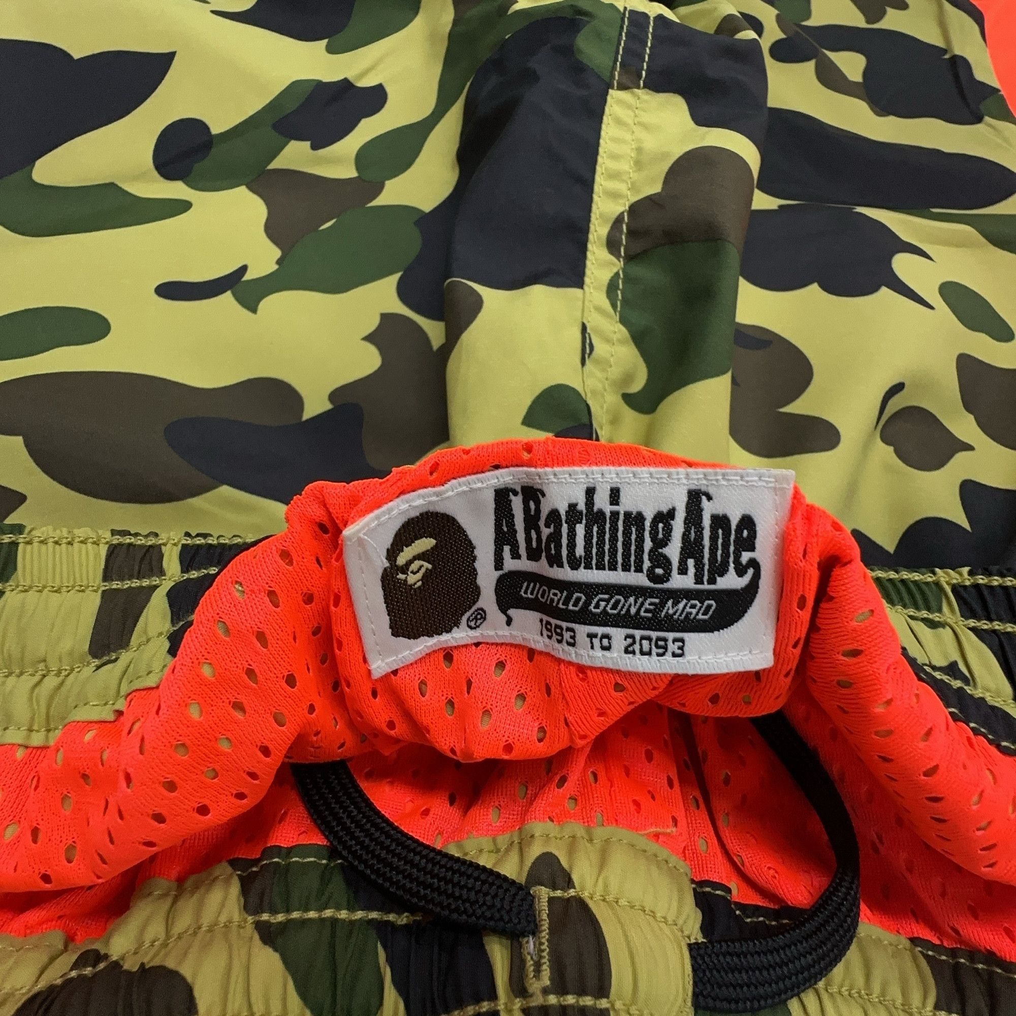 Bape A Bathing Ape Camo Logo Mesh Shorts Size S Size US 30 / EU 46 - 3 Thumbnail