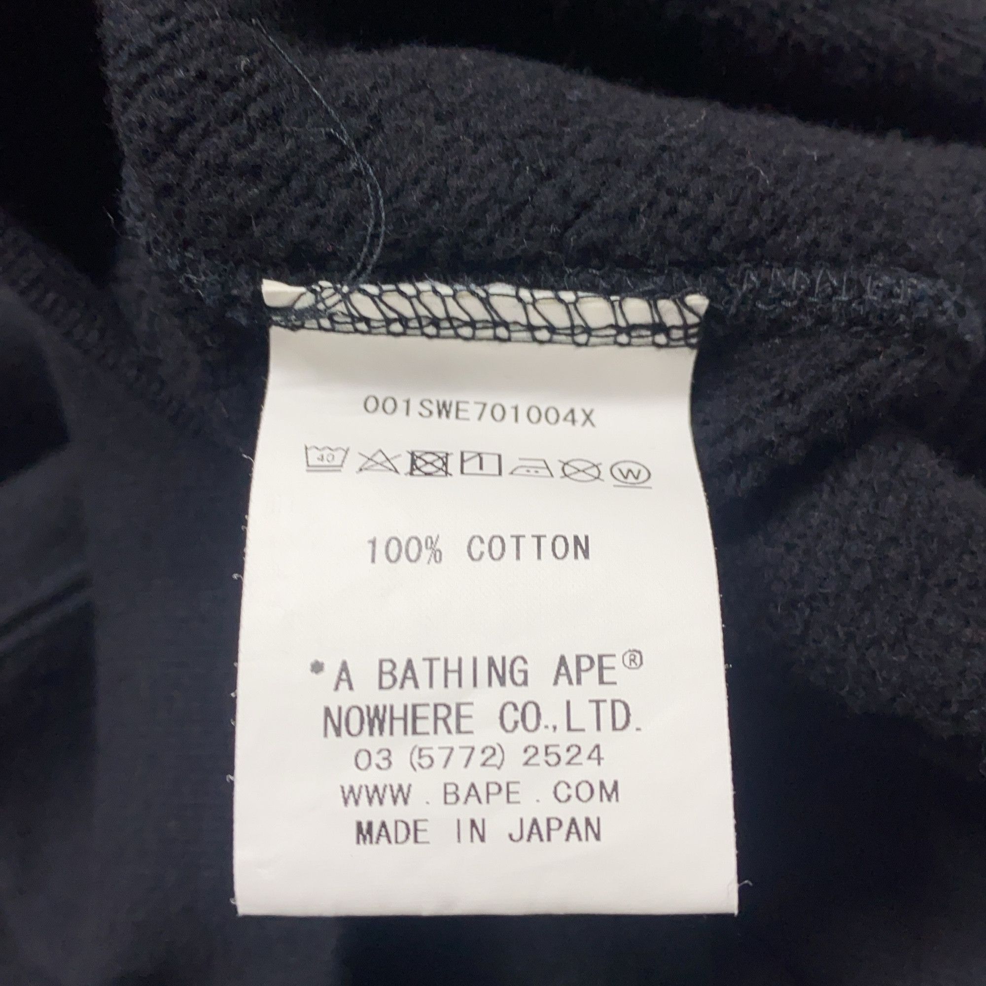 Bape A Bathing Ape Patchwork Sleeve Sweatshirt Size L Size US L / EU 52-54 / 3 - 4 Thumbnail