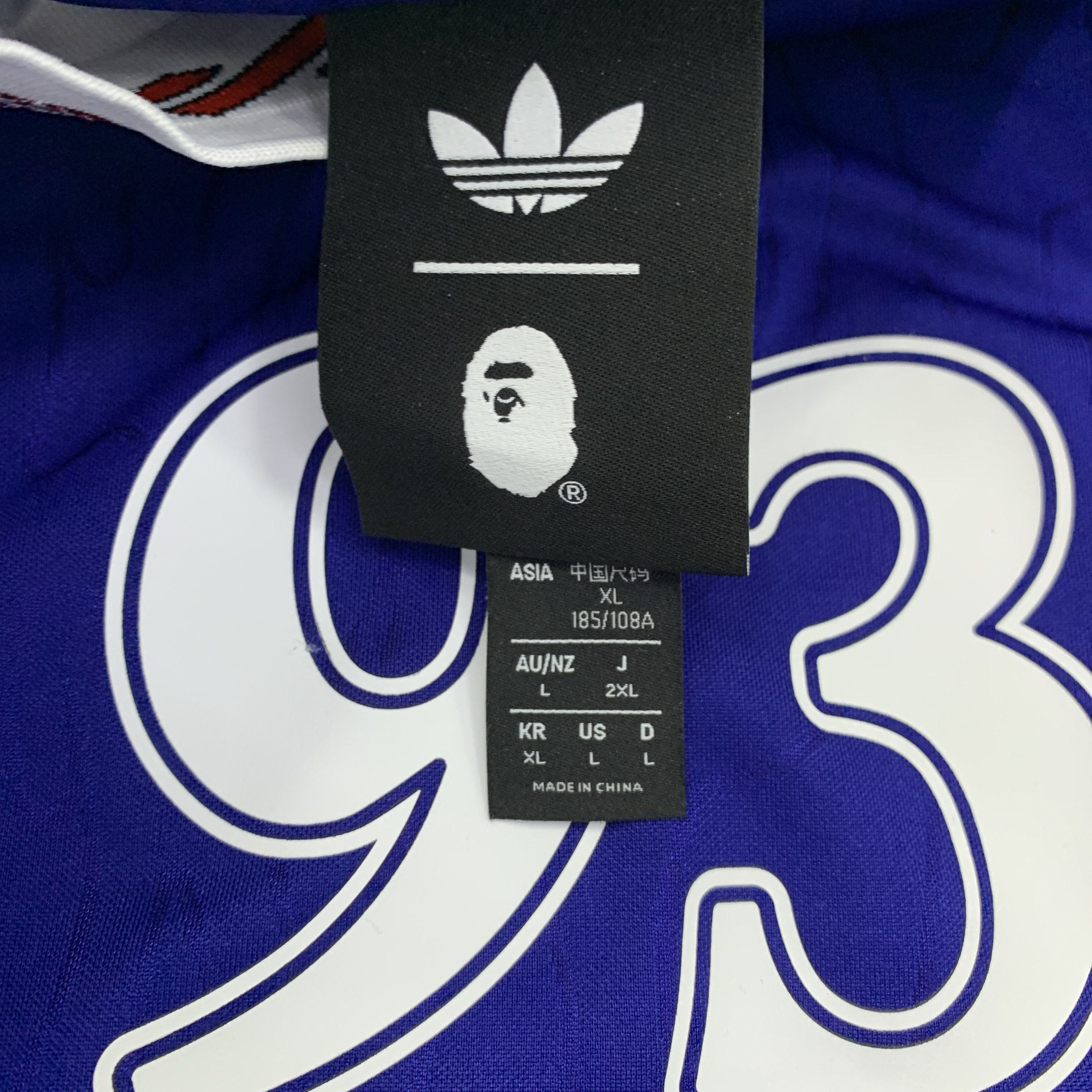 Bape adidas Originals x Bape Flame Jersey Size L Size US L / EU 52-54 / 3 - 2 Thumbnail