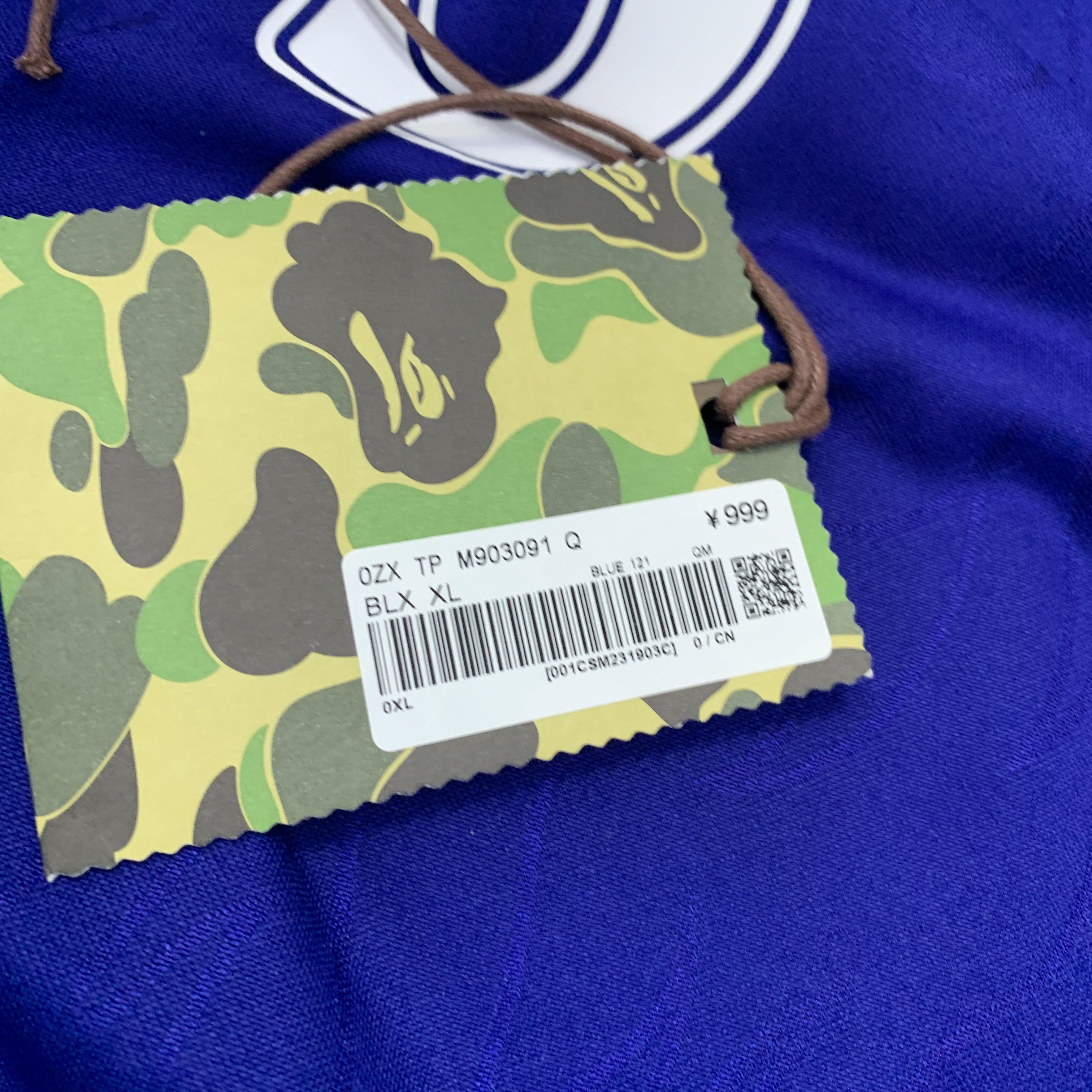 Bape adidas Originals x Bape Flame Jersey Size L Size US L / EU 52-54 / 3 - 4 Thumbnail