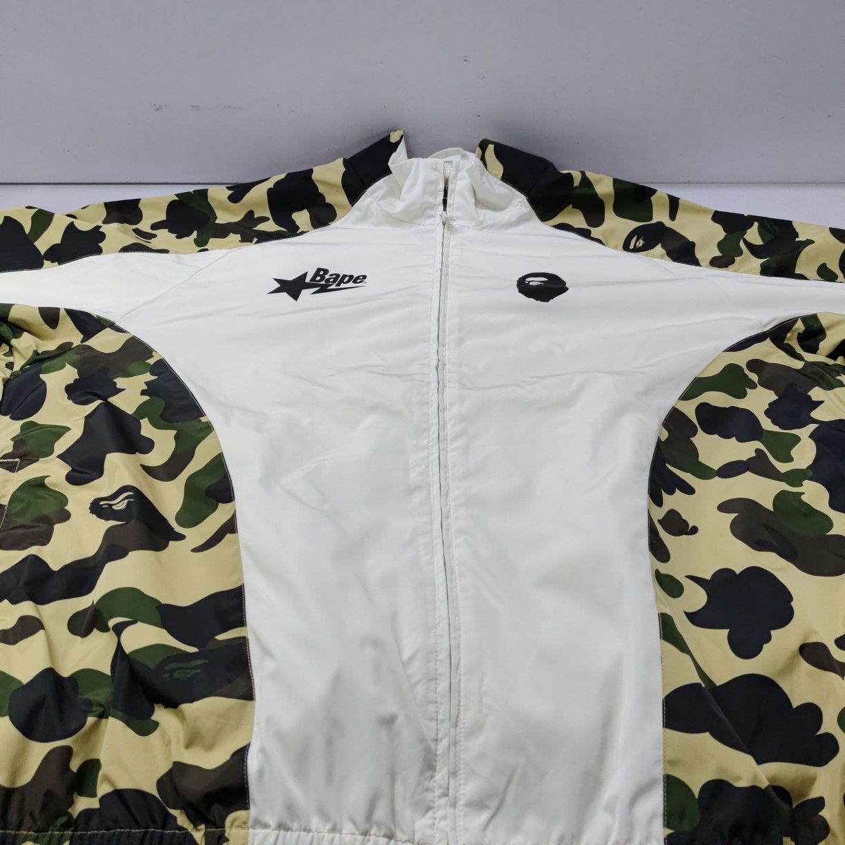 Bape A BATHING APE Camo Zip Track Jacket 2XL Size US XXL / EU 58 / 5 - 10 Thumbnail
