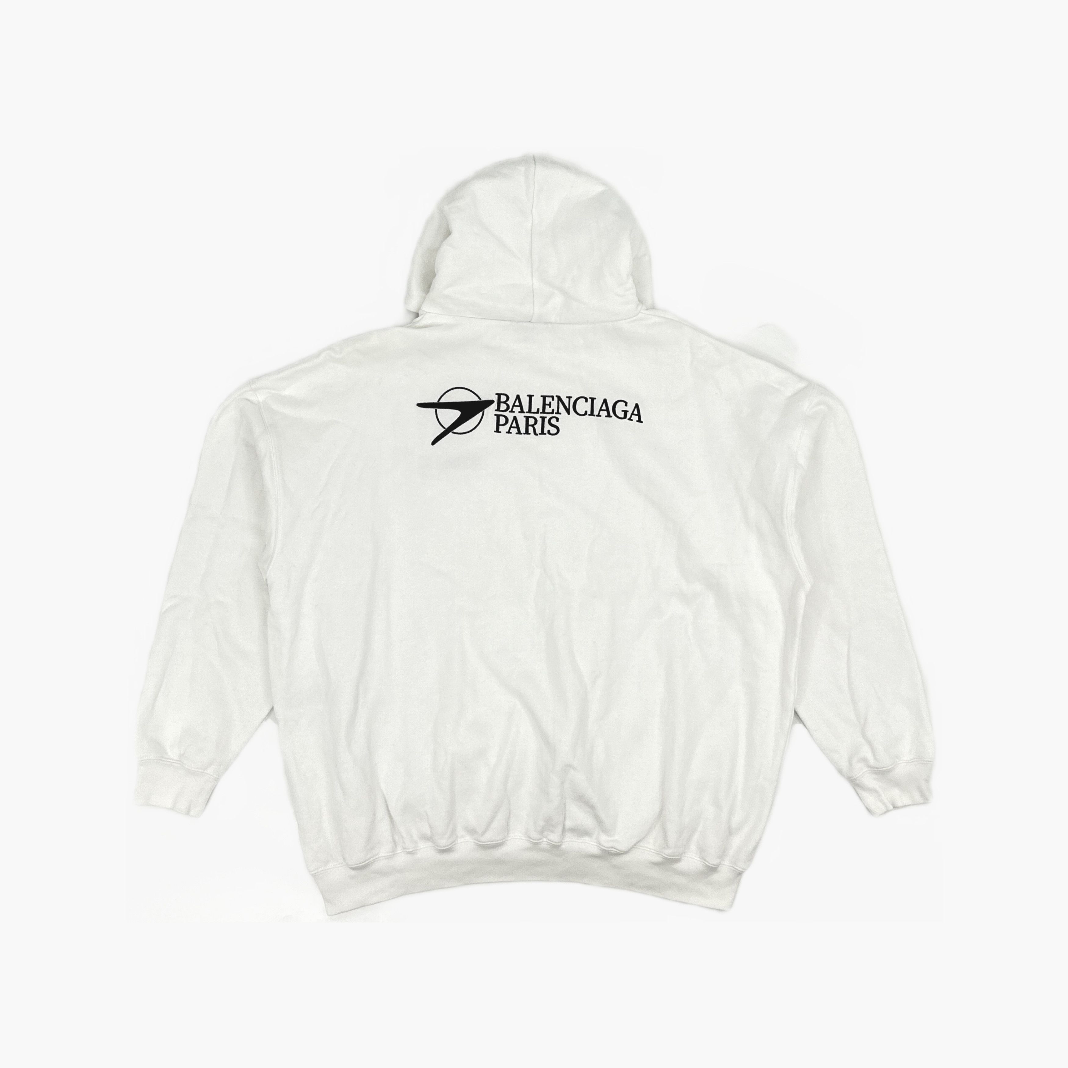 Balenciaga Balenciaga Logo Hoodie XS Size US XS / EU 42 / 0 - 2 Thumbnail