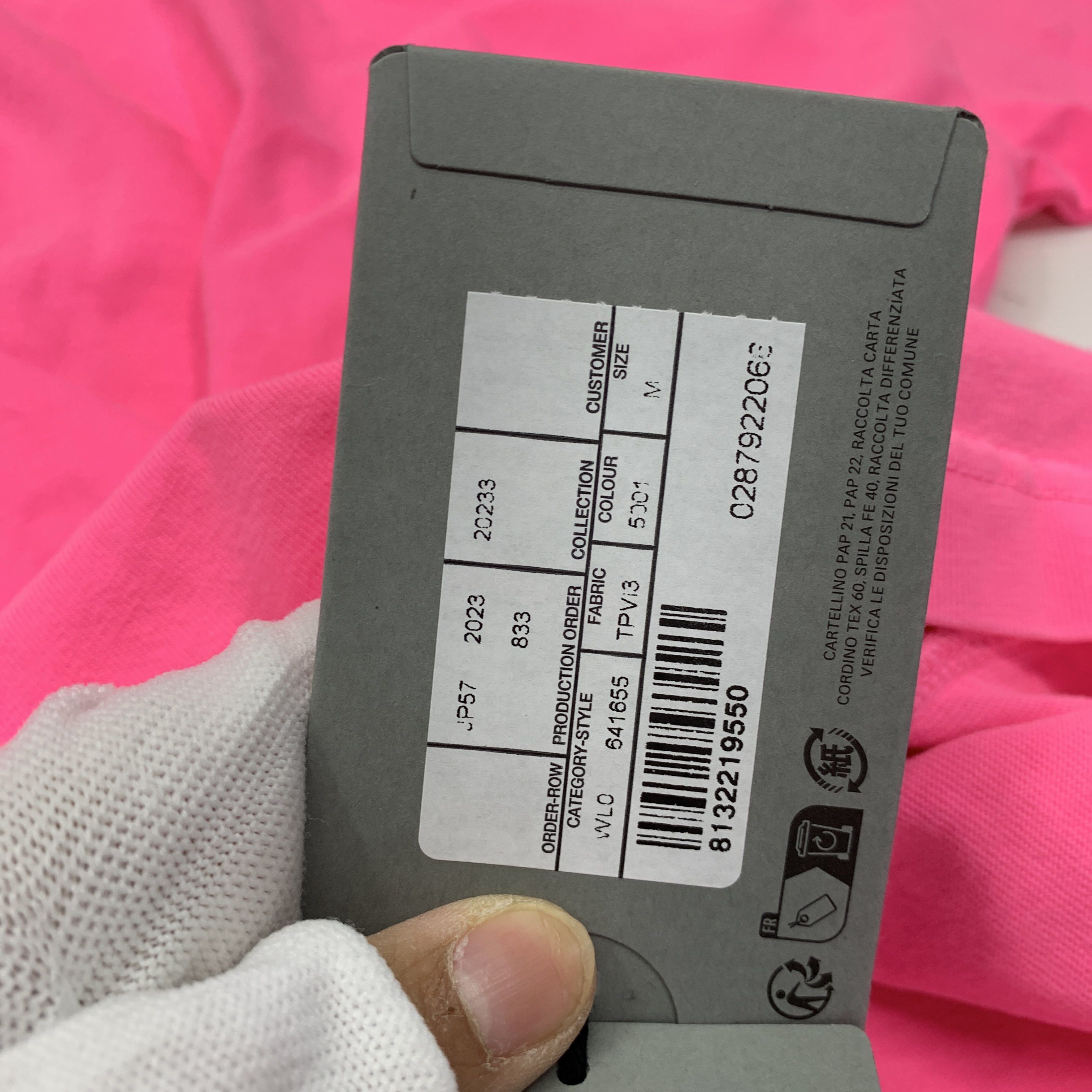 Balenciaga Balenciaga Pink Logo T-Shirt Size M Size M / US 6-8 / IT 42-44 - 5 Thumbnail