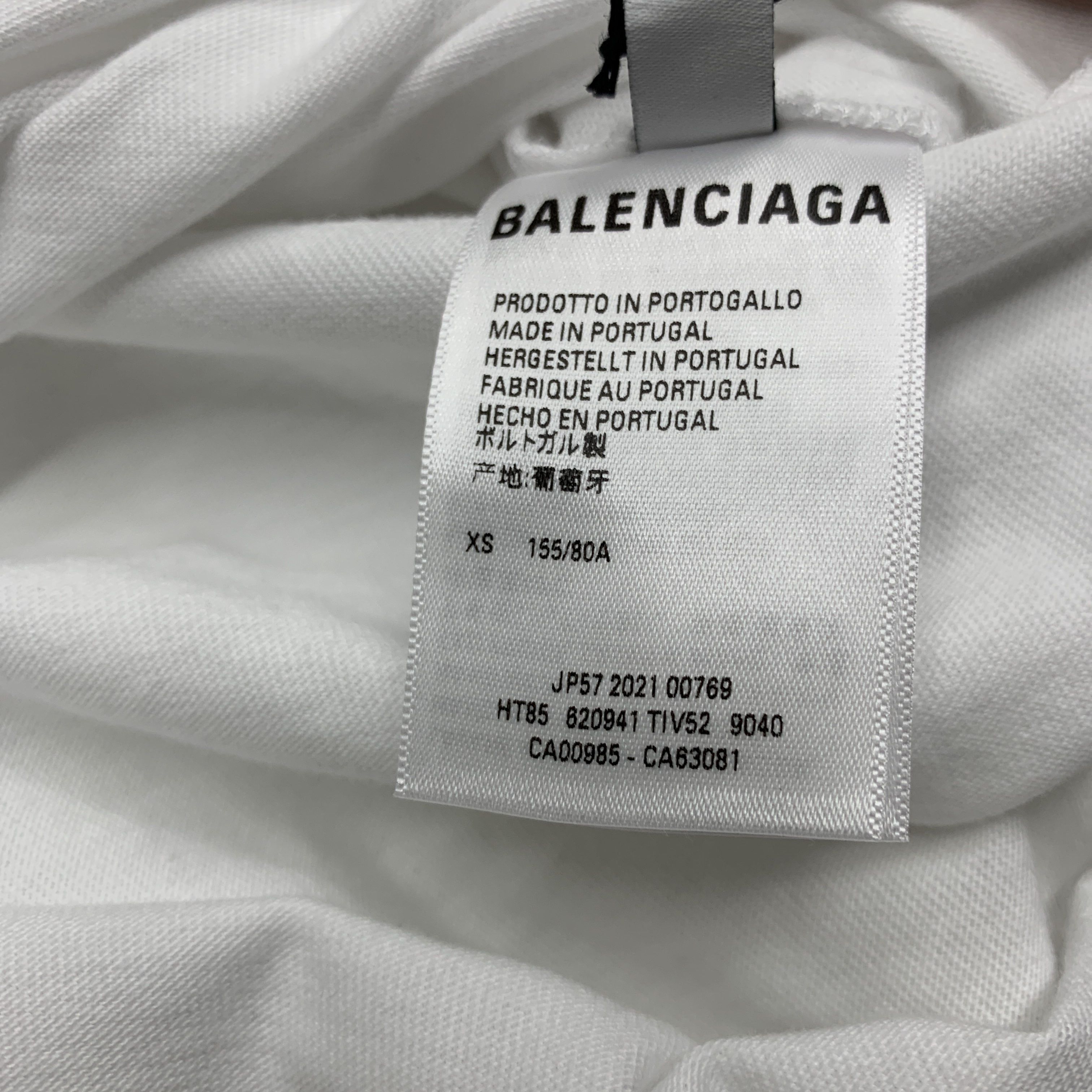 Balenciaga Balenciaga Political Campaign T-Shirt White Size XS Size US XS / EU 42 / 0 - 4 Thumbnail