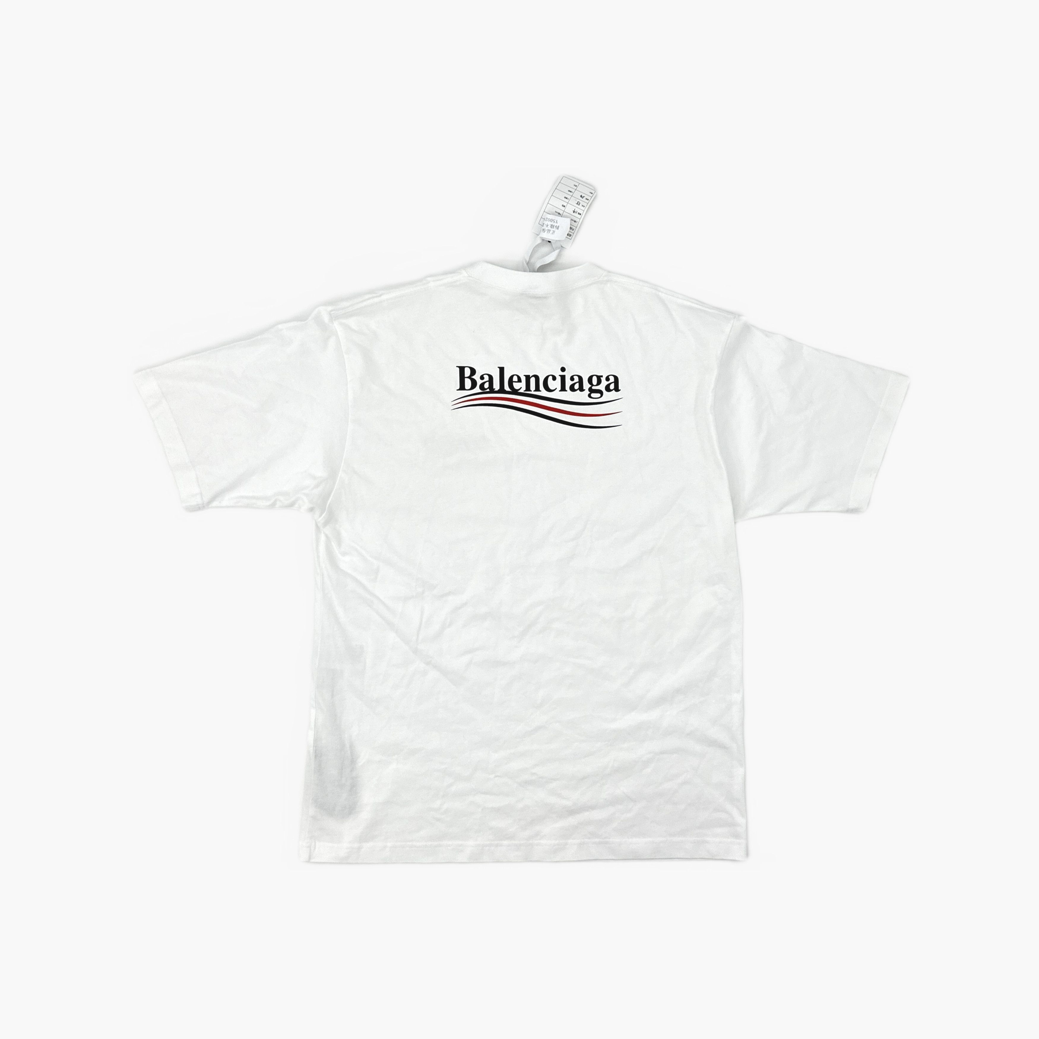 Balenciaga Balenciaga Political Campaign T-Shirt White Size XS Size US XS / EU 42 / 0 - 2 Thumbnail
