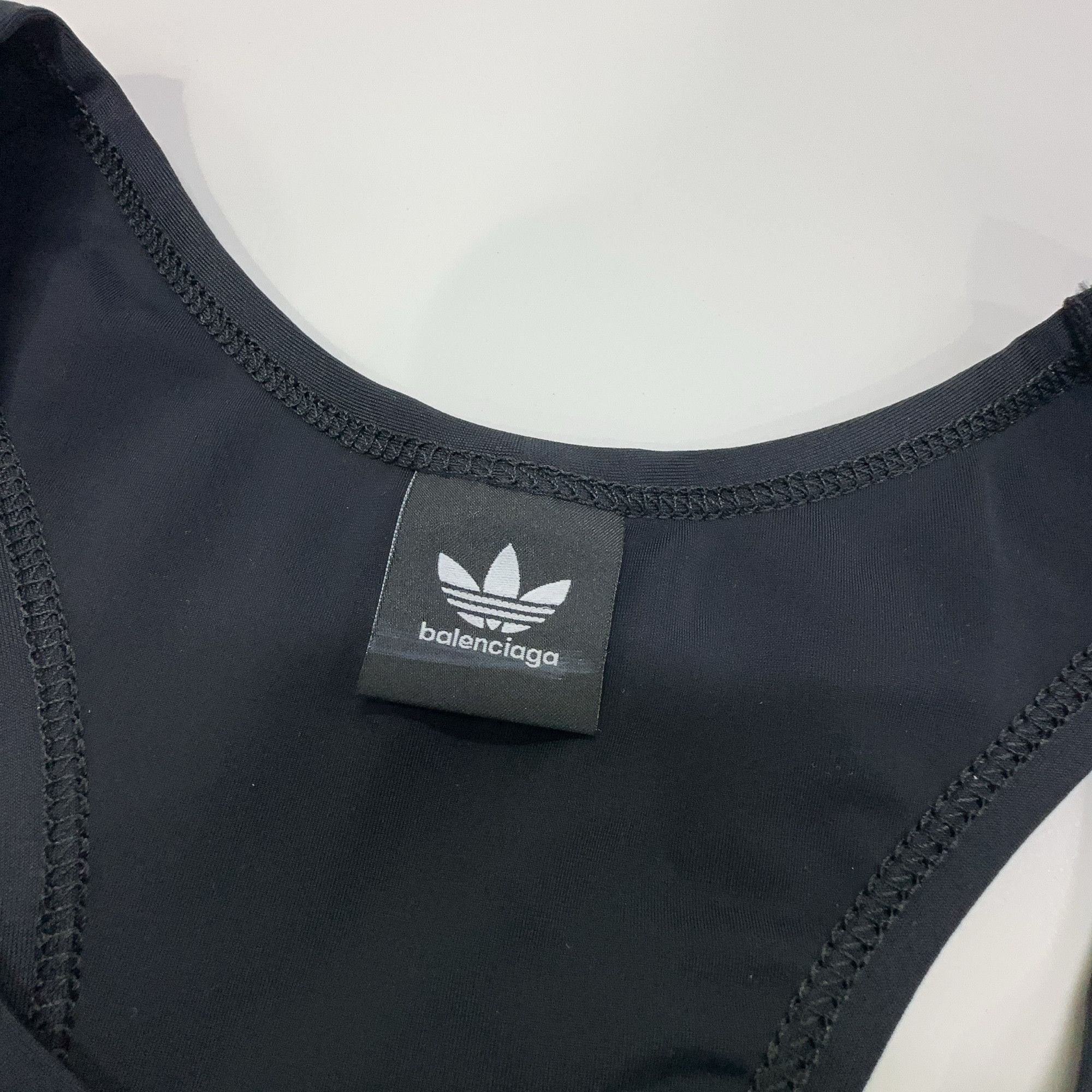 Balenciaga Balenciaga x Adidas Logo Crop Top Size L Size L / US 10 / IT 46 - 6 Thumbnail