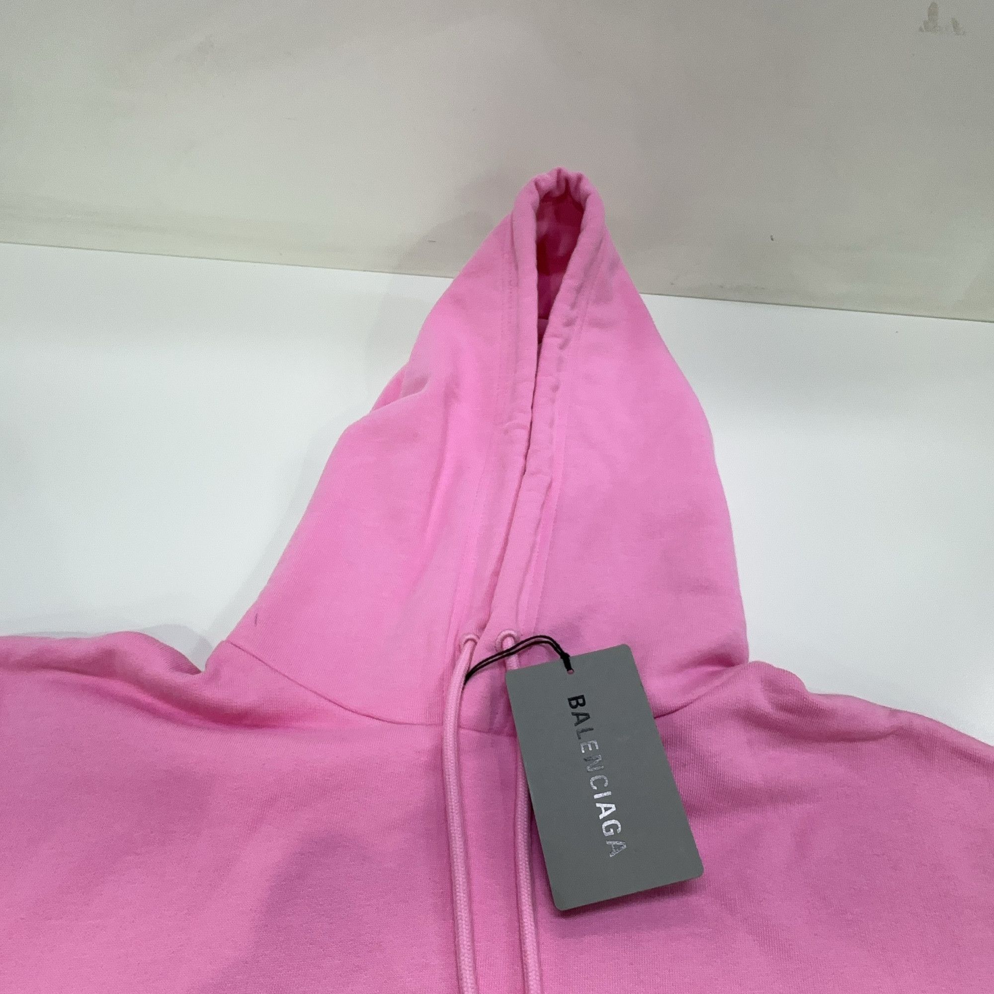 Balenciaga Balenciaga Pink Bebe Logo Hoodie Size XS Size US XS / EU 42 / 0 - 7 Thumbnail