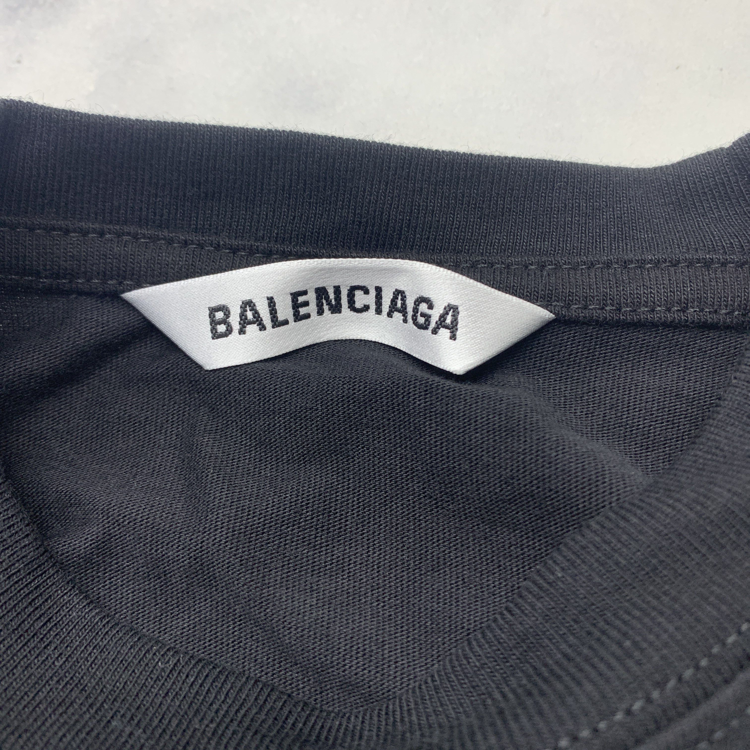 Balenciaga Balenciaga Logo Print T-Shirt Black Size S Size US S / EU 44-46 / 1 - 2 Thumbnail