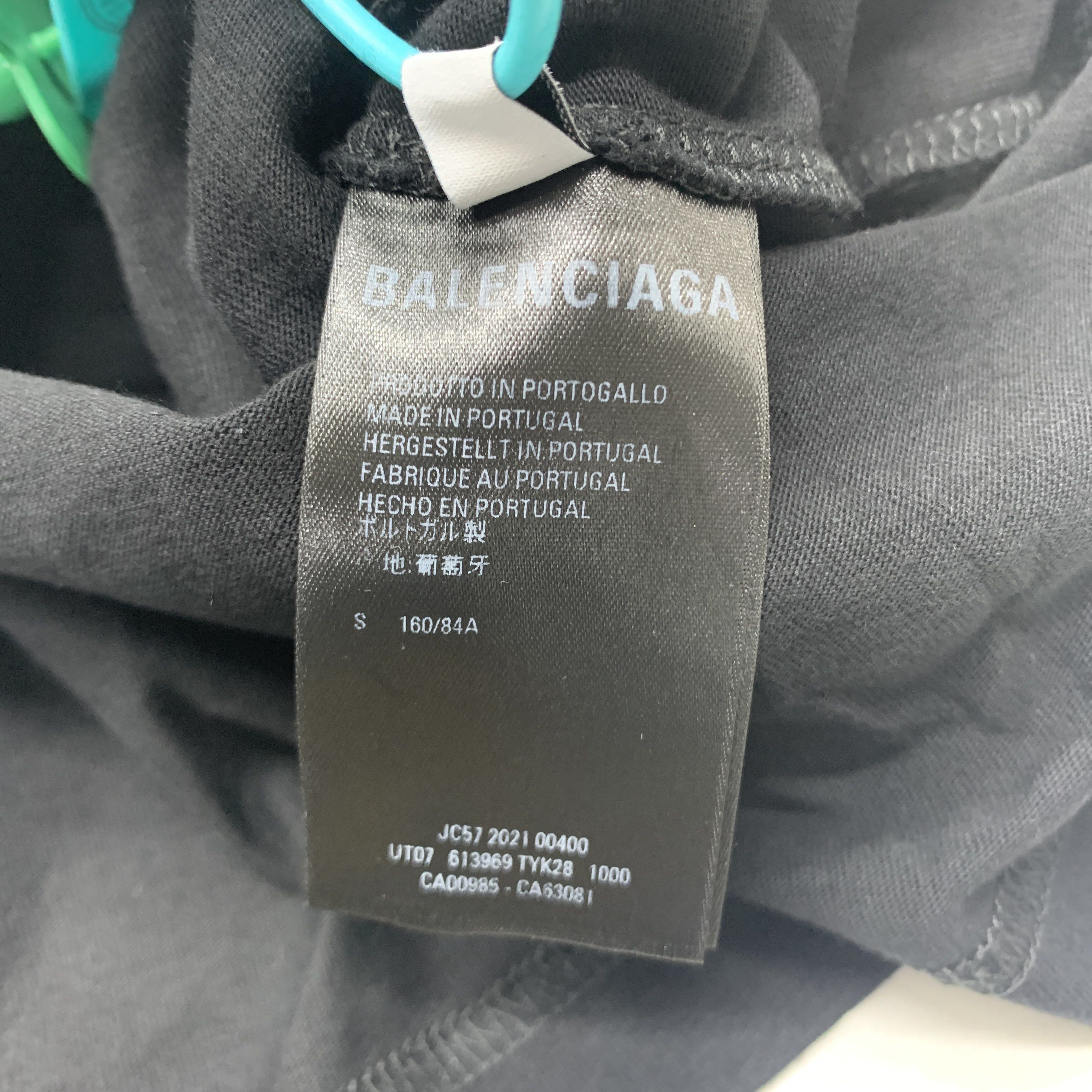 Balenciaga Balenciaga Logo Print T-Shirt Black Size S Size US S / EU 44-46 / 1 - 3 Thumbnail