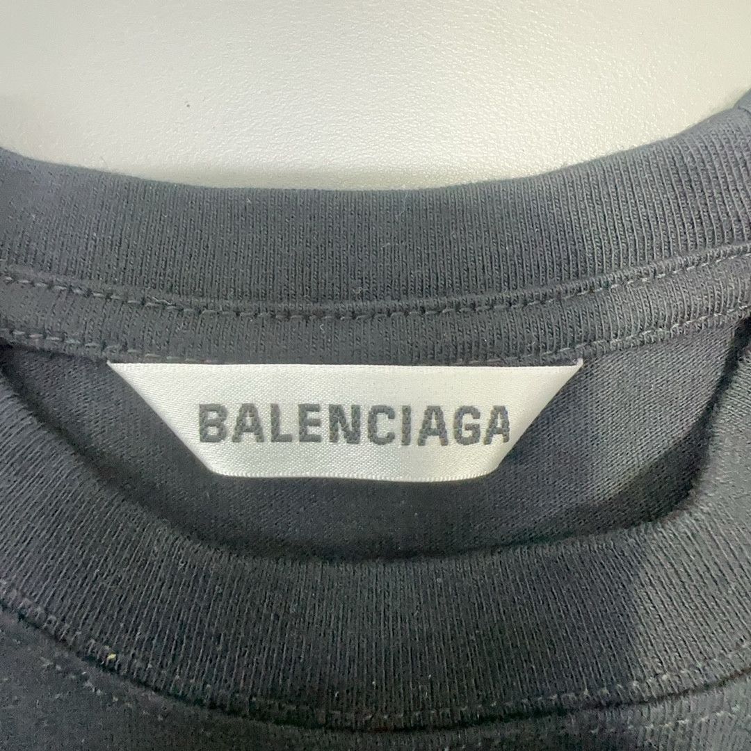 Balenciaga Balenciaga Logo Print T-Shirt Size S Size US S / EU 44-46 / 1 - 3 Thumbnail