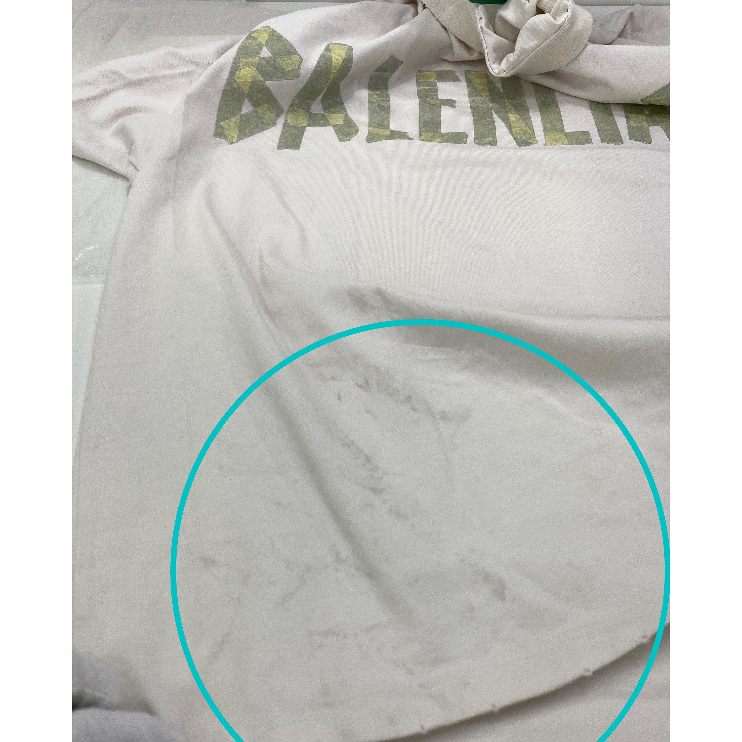 Balenciaga Balenciaga Tape Logo T-Shirt Size S Size US S / EU 44-46 / 1 - 5 Thumbnail