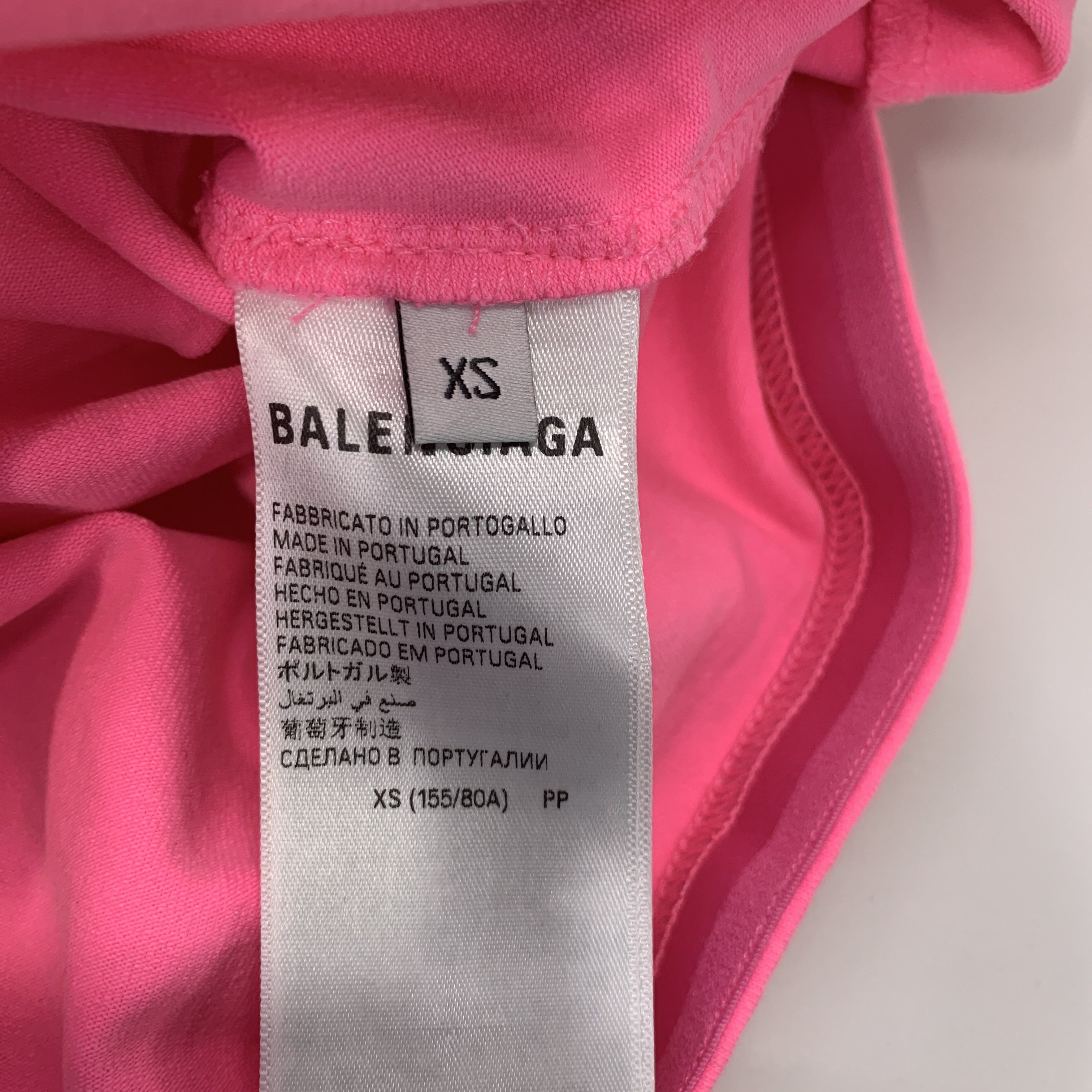 Balenciaga Balenciaga Rhinestone Logo Mini Dress Size XS Size XS / US 0-2 / IT 36-38 - 2 Thumbnail