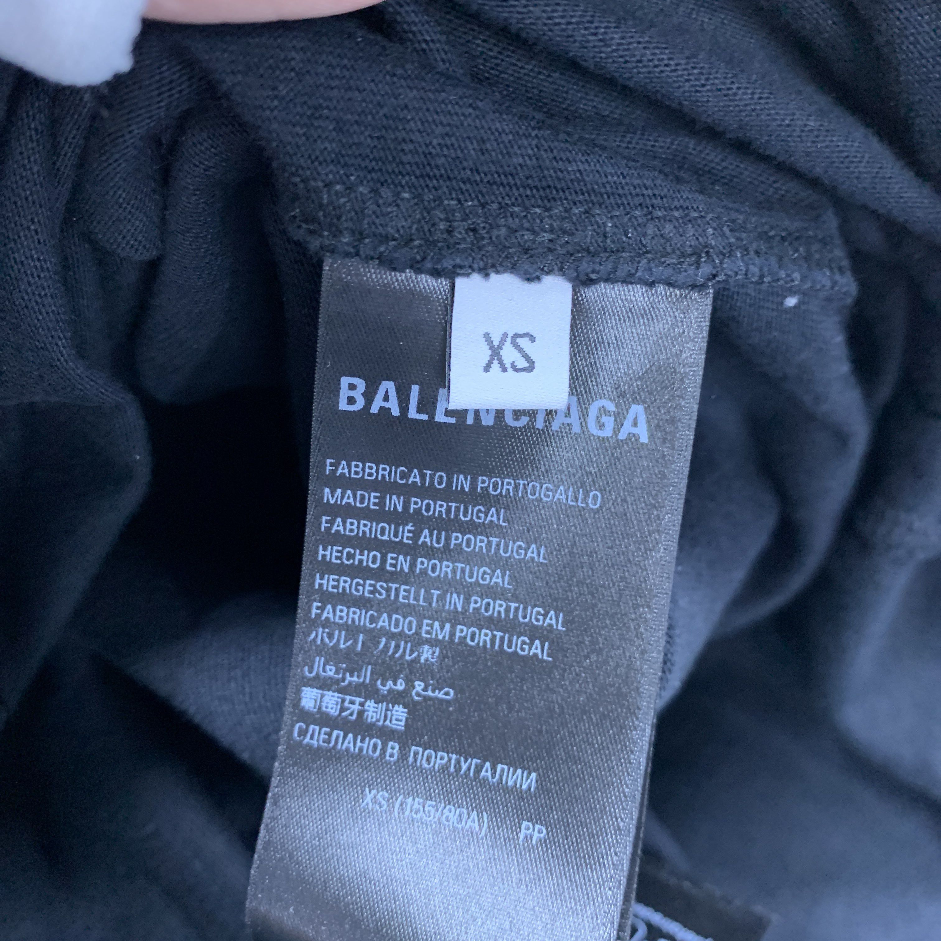 Balenciaga Balenciaga Logo Print T-Shirt Size XS Size XS / US 0-2 / IT 36-38 - 5 Thumbnail