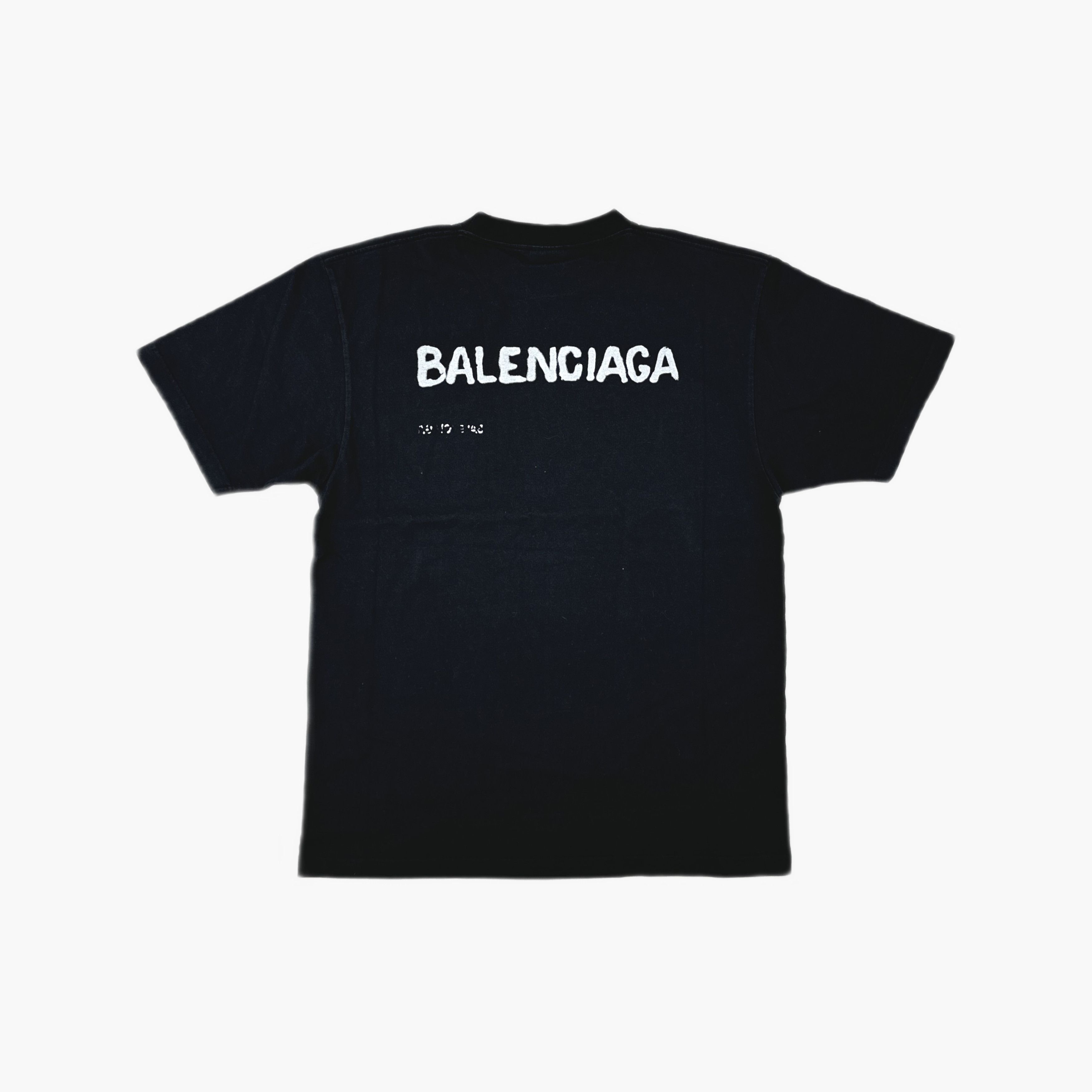 Balenciaga Balenciaga Logo Print T-Shirt Size XS Size XS / US 0-2 / IT 36-38 - 2 Thumbnail
