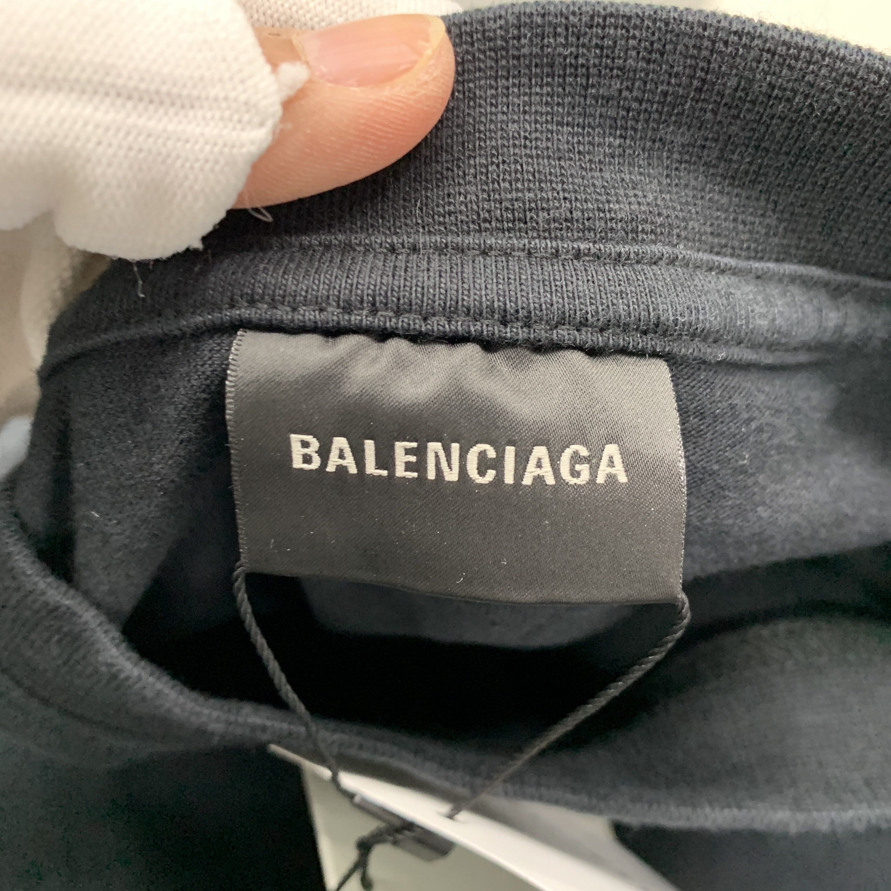 Balenciaga Balenciaga Logo Print T-Shirt Size XS Size XS / US 0-2 / IT 36-38 - 4 Thumbnail