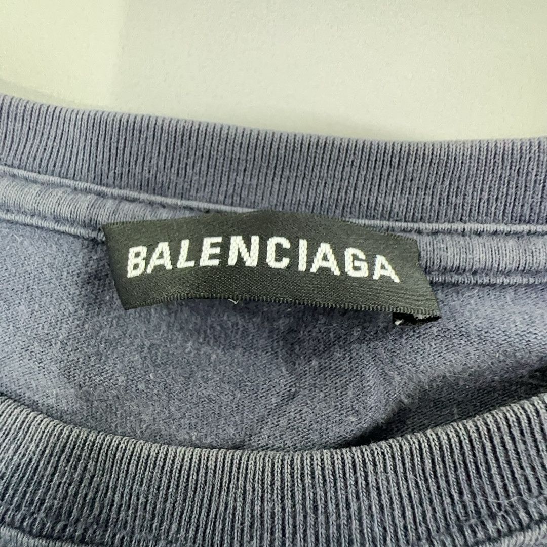 Balenciaga Balenciaga Laurel Logo T-Shirt Size XS Size US XS / EU 42 / 0 - 3 Thumbnail
