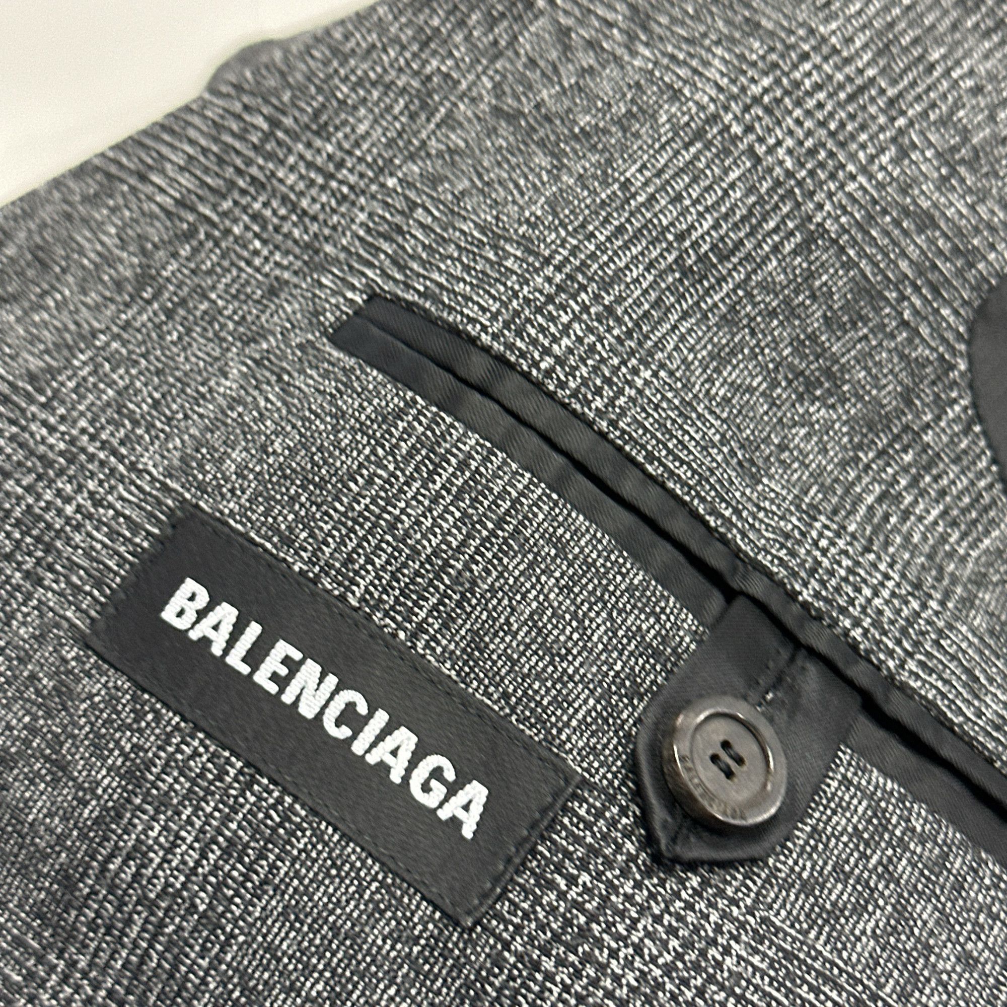 Balenciaga Balenciaga Prince of Wales Blazer Size 36R Size 36R - 6 Thumbnail