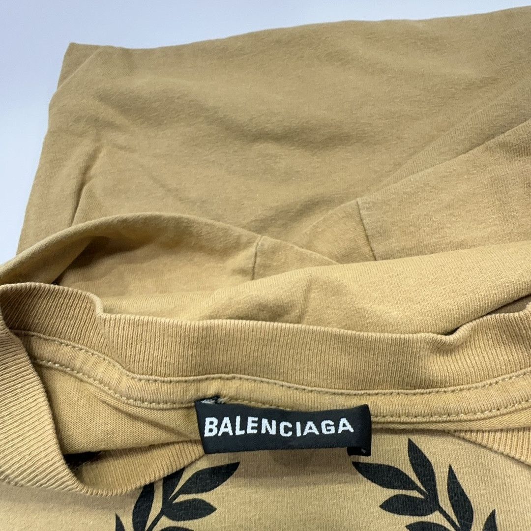 Balenciaga Balenciaga BB Logo T-Shirt Khaki Size S Size US S / EU 44-46 / 1 - 3 Thumbnail