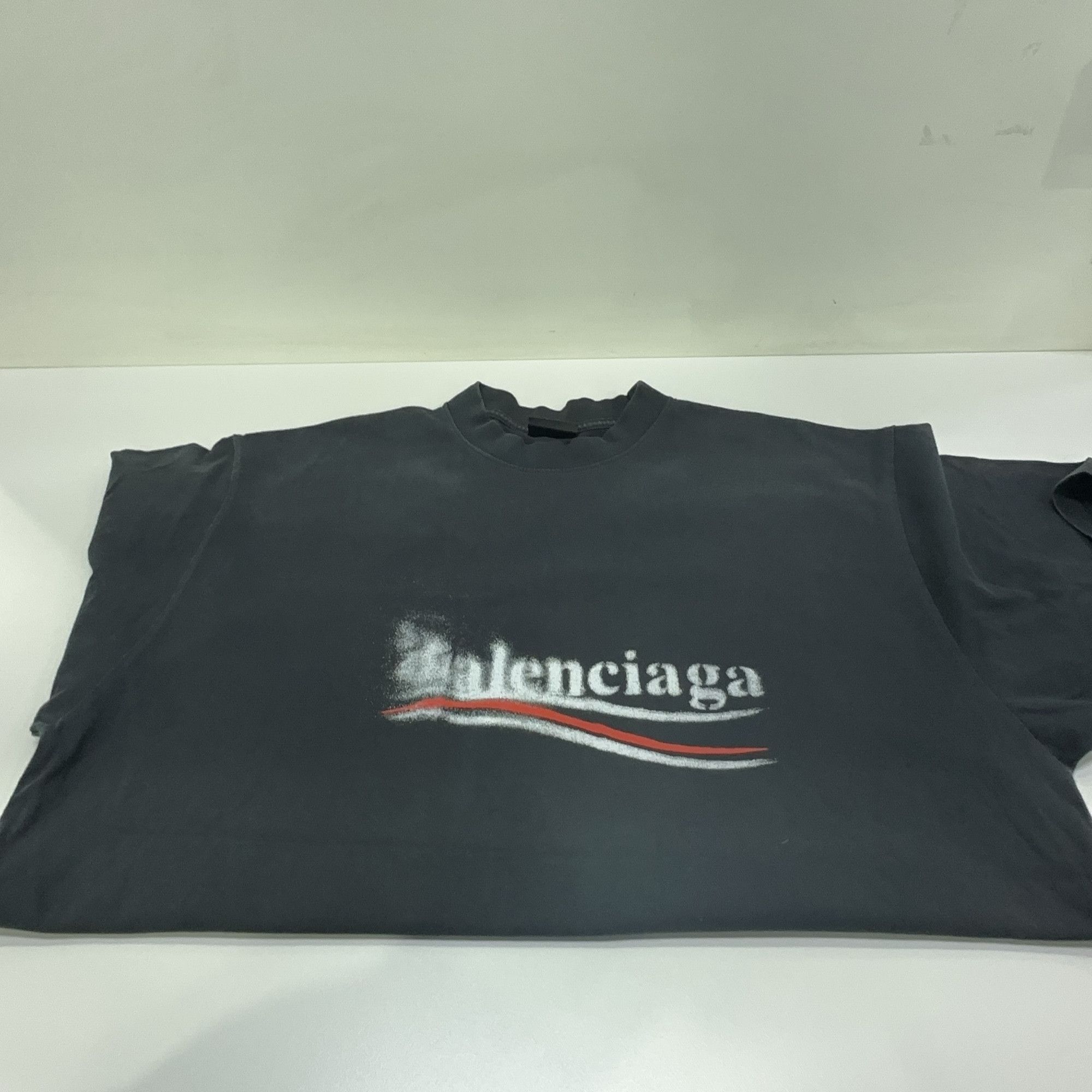 Balenciaga Balenciaga Logo Print T-Shirt Size S Size US S / EU 44-46 / 1 - 6 Thumbnail