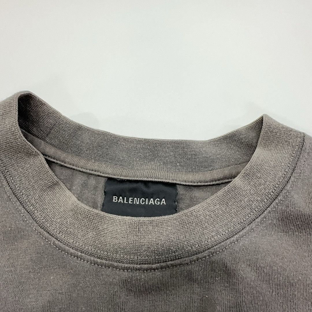 Balenciaga Balenciaga Embroidered Logo T-Shirt Size S Size US S / EU 44-46 / 1 - 5 Thumbnail