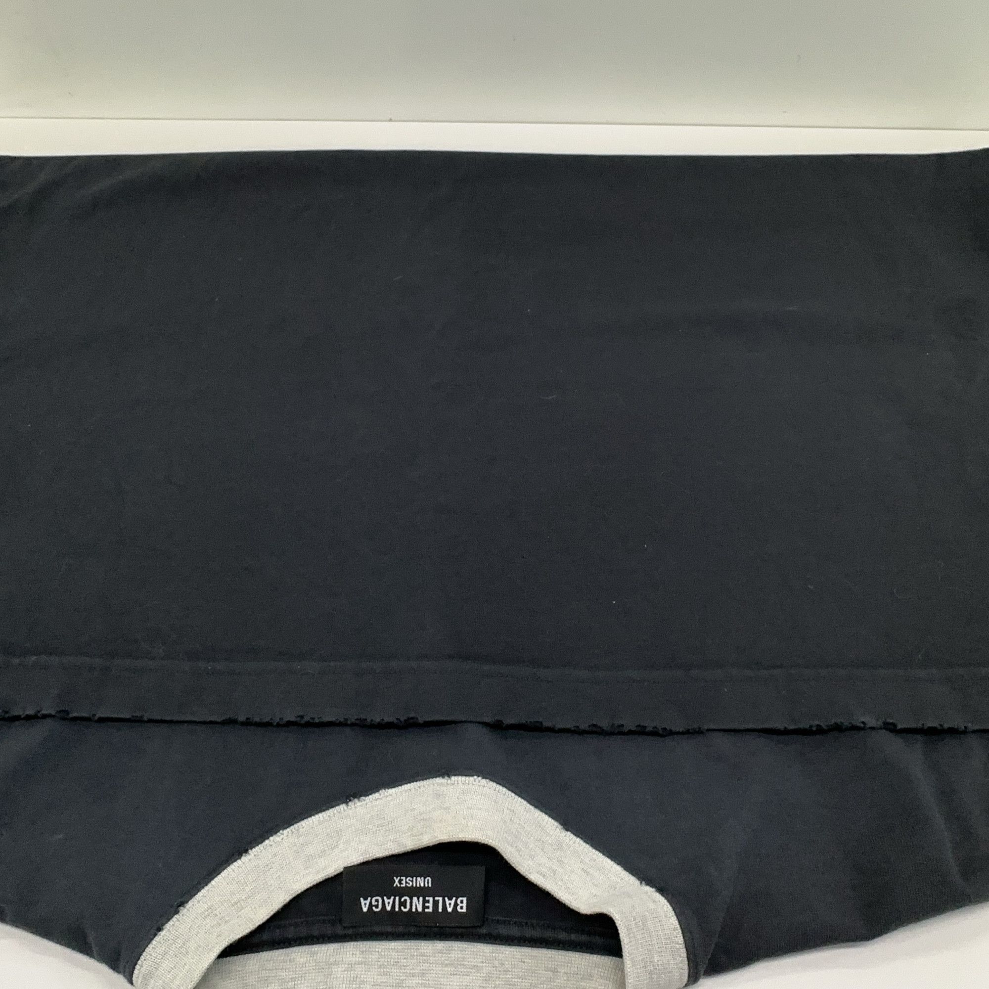 Balenciaga Balenciaga Logo Ringer T-Shirt Size M Size US M / EU 48-50 / 2 - 12 Thumbnail