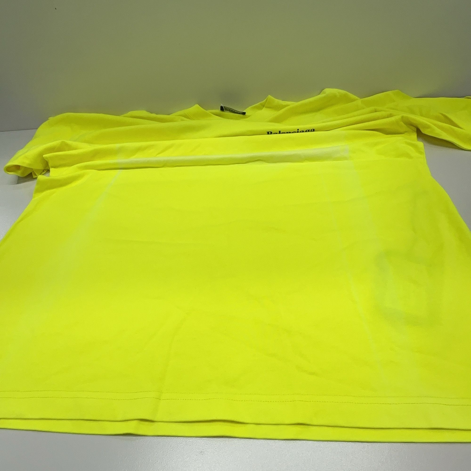 Balenciaga Balenciaga Wave Logo T-Shirt Size L Size US L / EU 52-54 / 3 - 8 Thumbnail