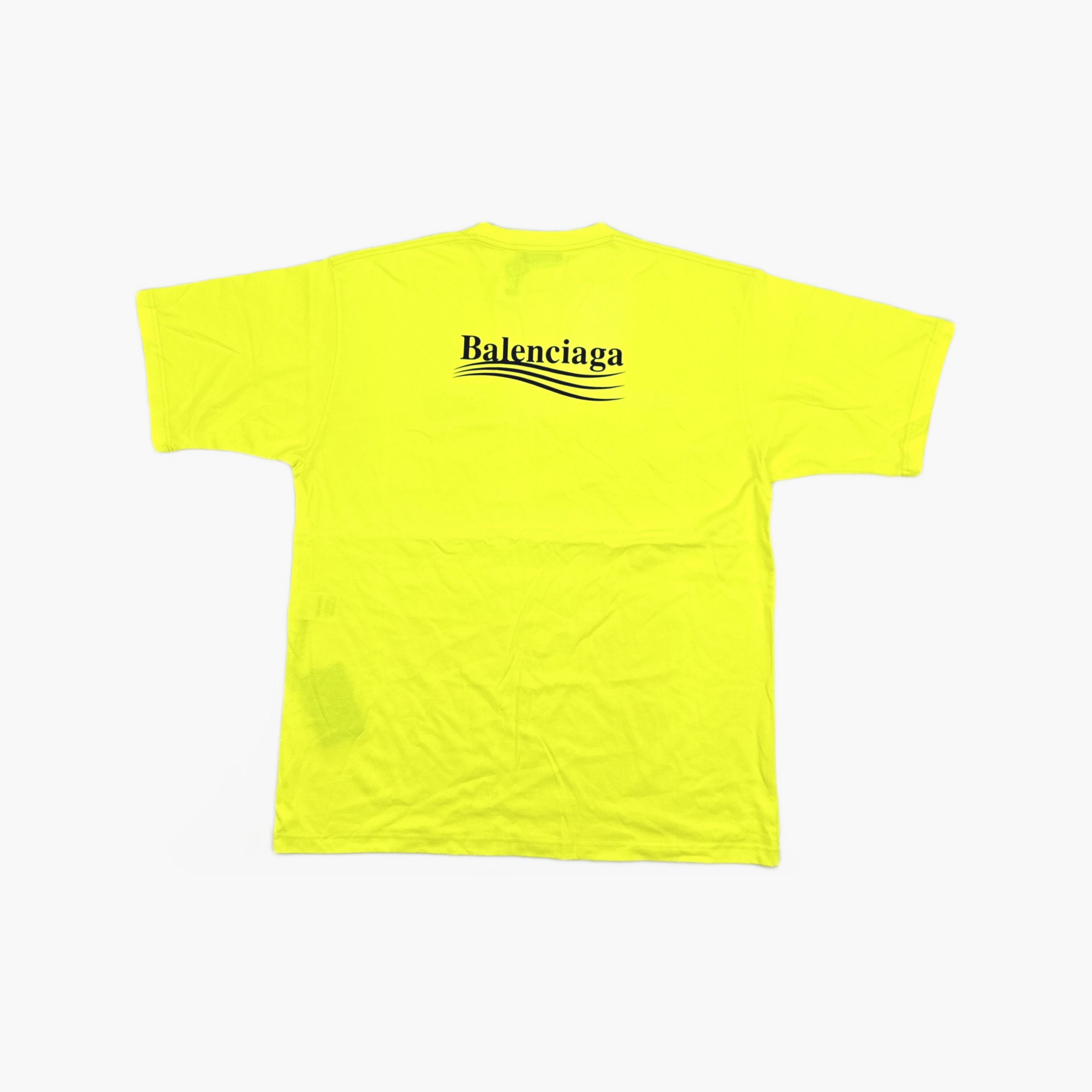 Balenciaga Balenciaga Wave Logo T-Shirt Size L Size US L / EU 52-54 / 3 - 2 Thumbnail