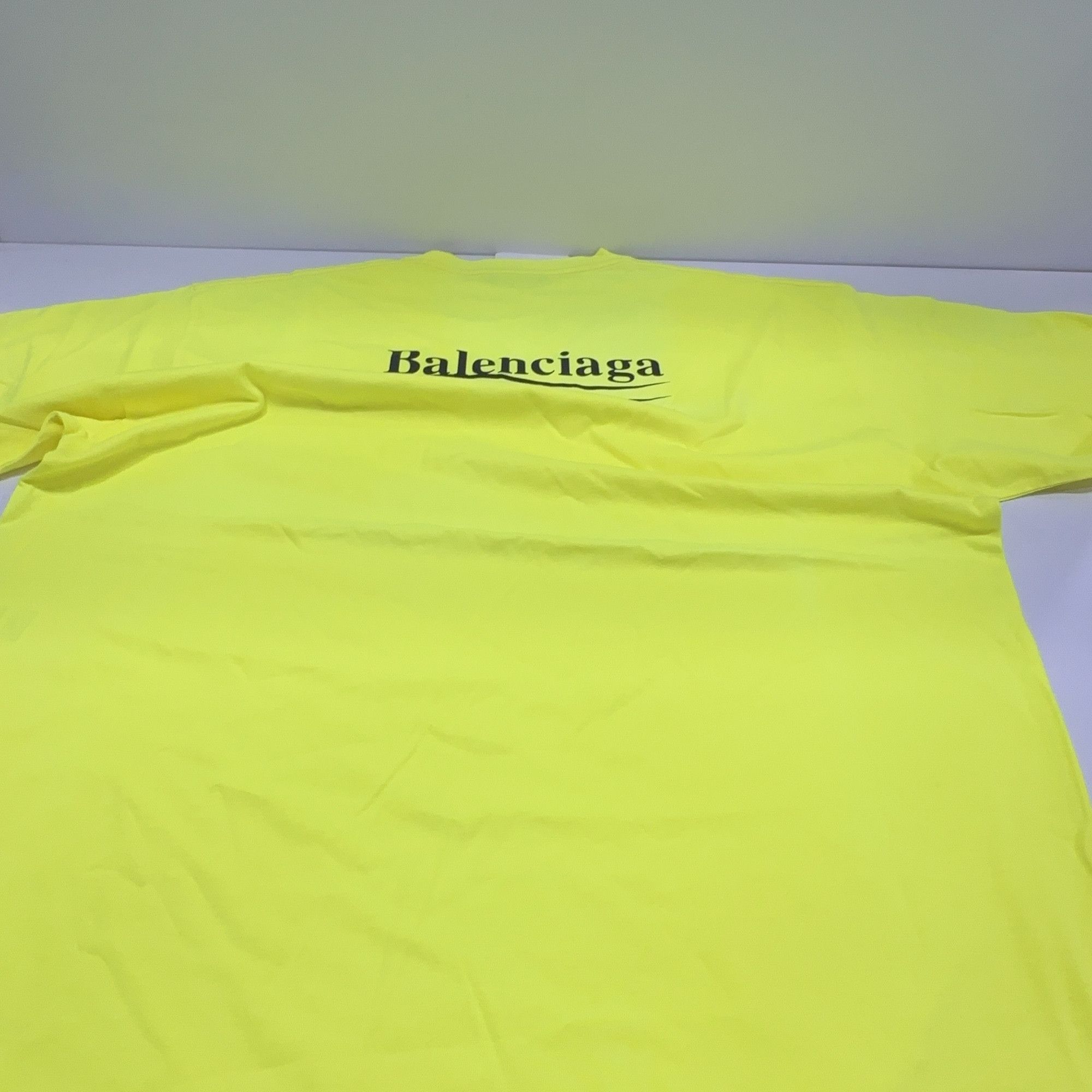 Balenciaga Balenciaga Wave Logo T-Shirt Size L Size US L / EU 52-54 / 3 - 10 Thumbnail