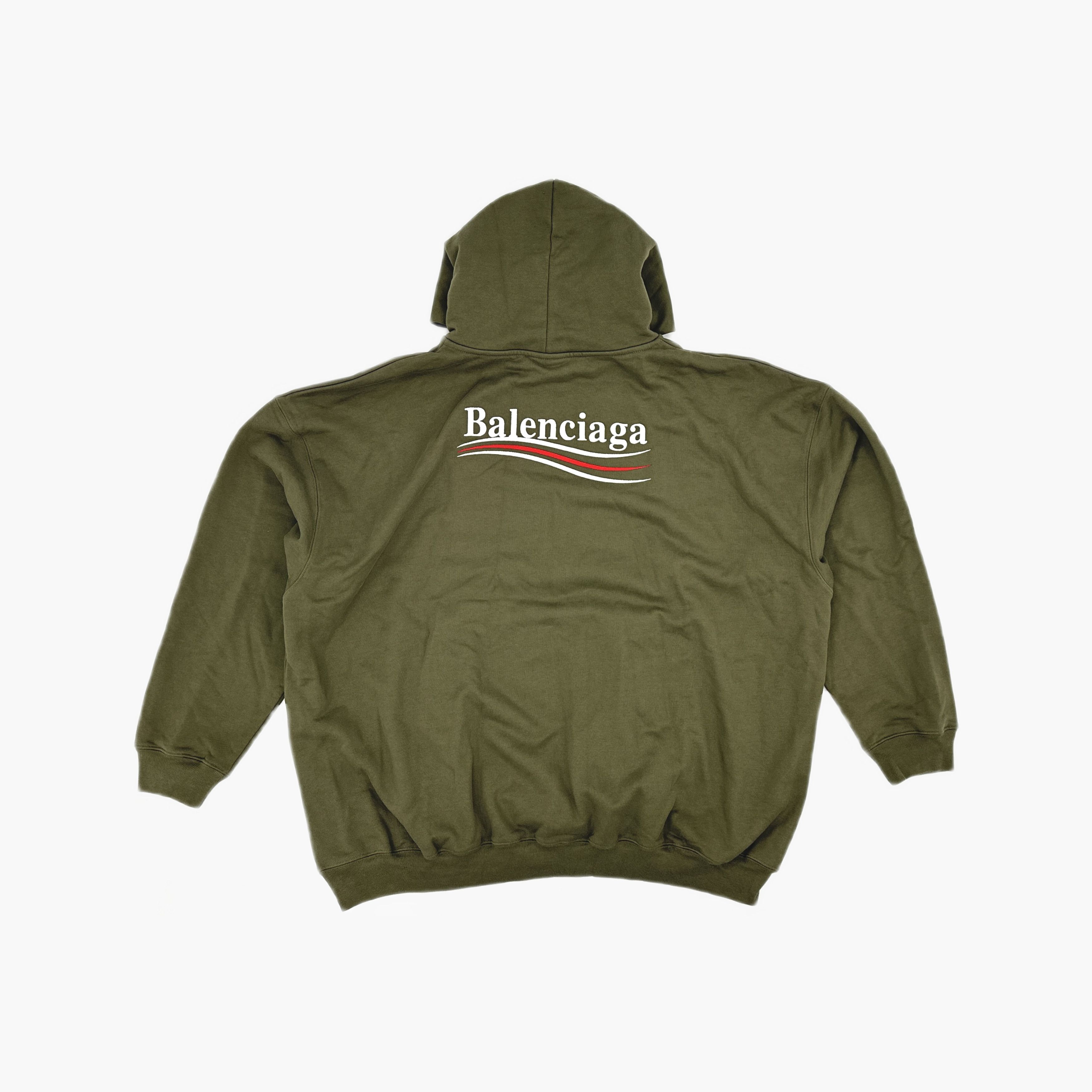 Balenciaga Balenciaga Wave Logo Hoodie Size M Size US M / EU 48-50 / 2 - 2 Thumbnail