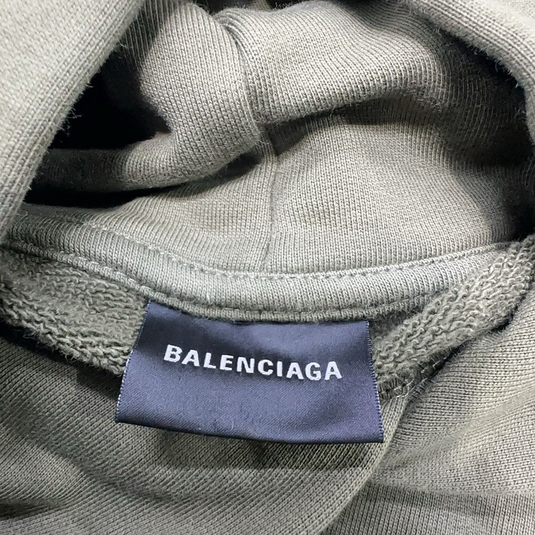 Balenciaga Balenciaga Wave Logo Hoodie Size M Size US M / EU 48-50 / 2 - 5 Thumbnail