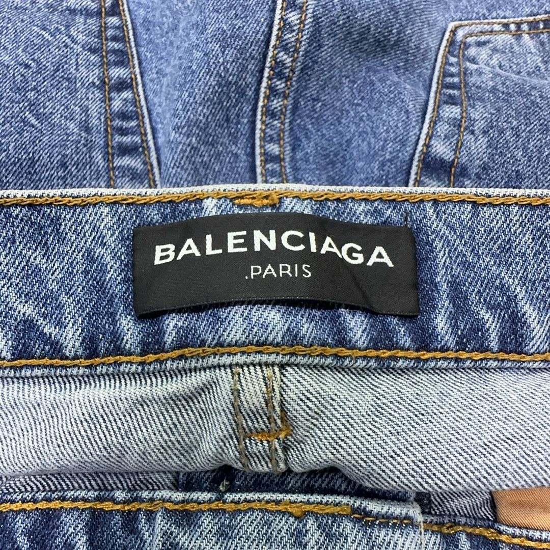 Balenciaga Balenciaga Blue Denim Jeans Size 30 Size US 30 / EU 46 - 3 Thumbnail