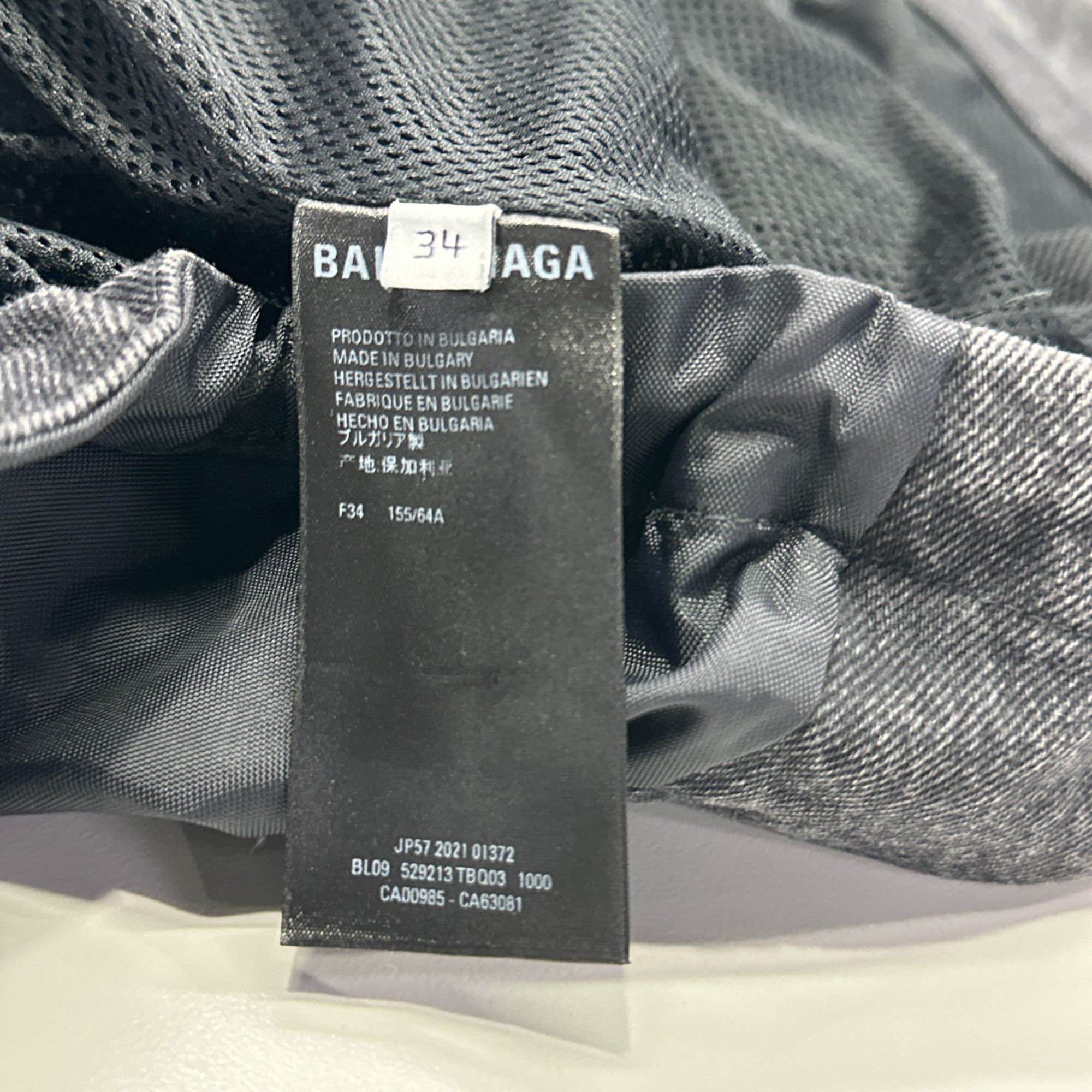 Balenciaga Balenciaga Logo Colorblock Jacket Size 34 Size XS / US 0-2 / IT 36-38 - 5 Thumbnail